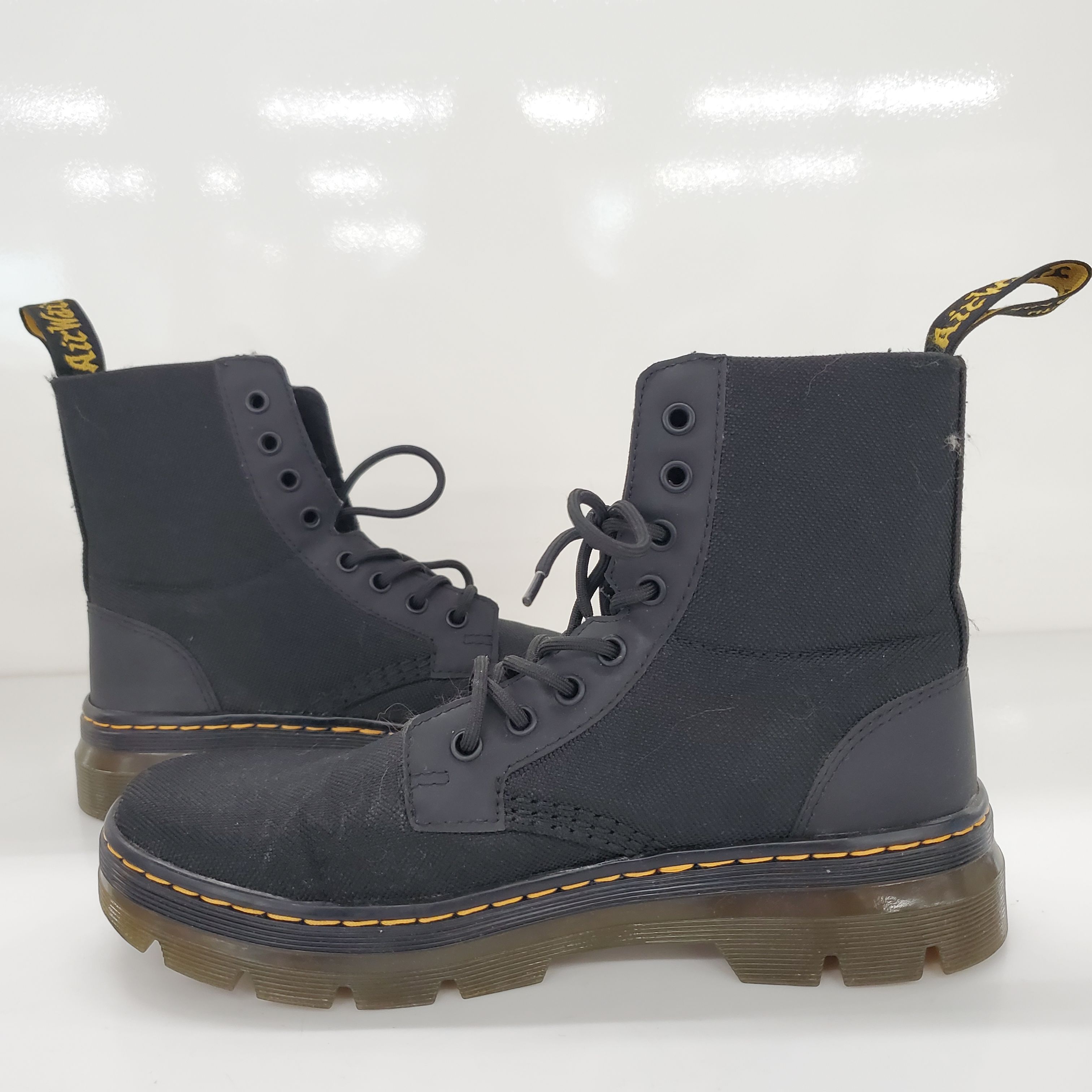 Dr. martens men's outlet combs nylon combat boot