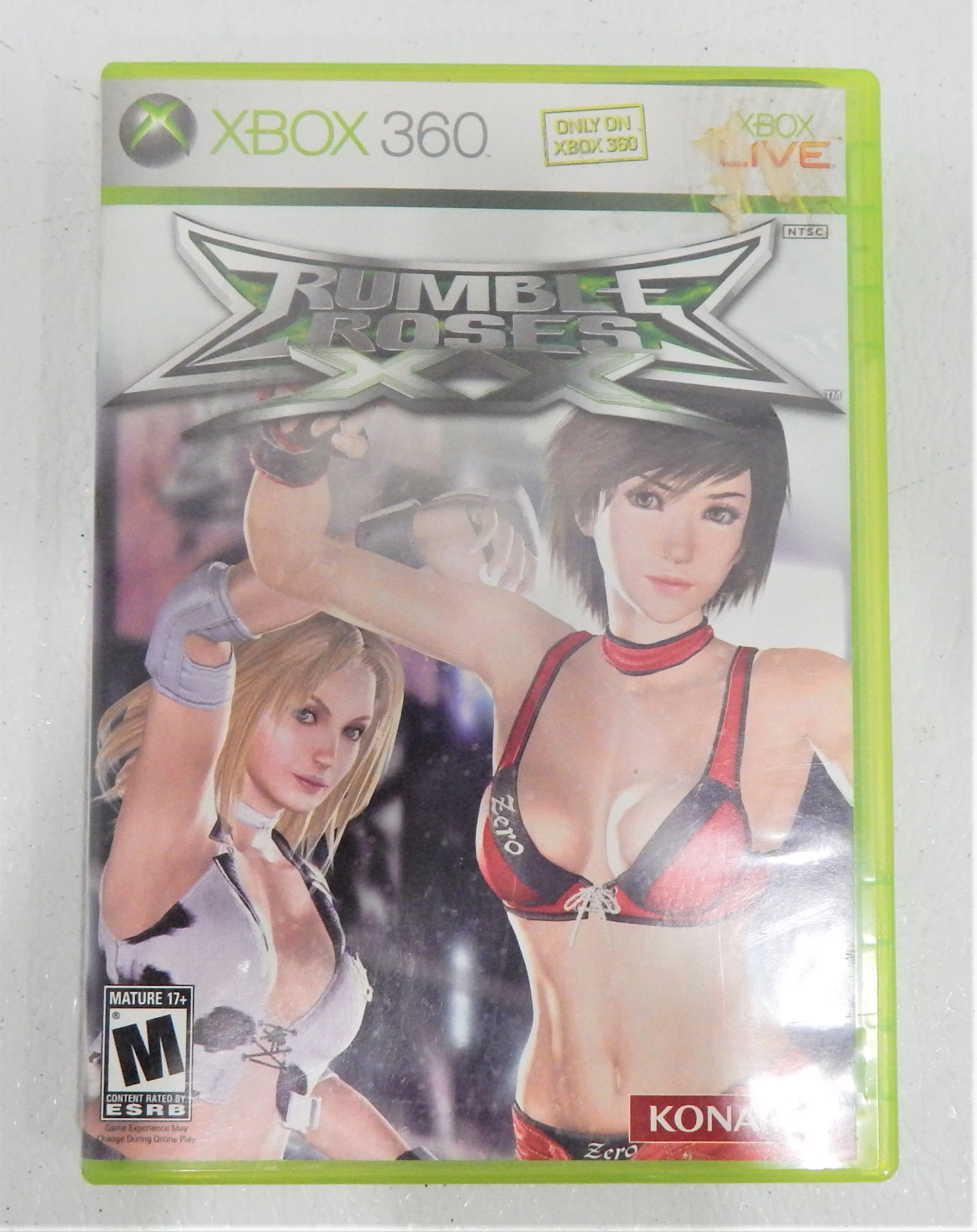 rumble roses xbox 360