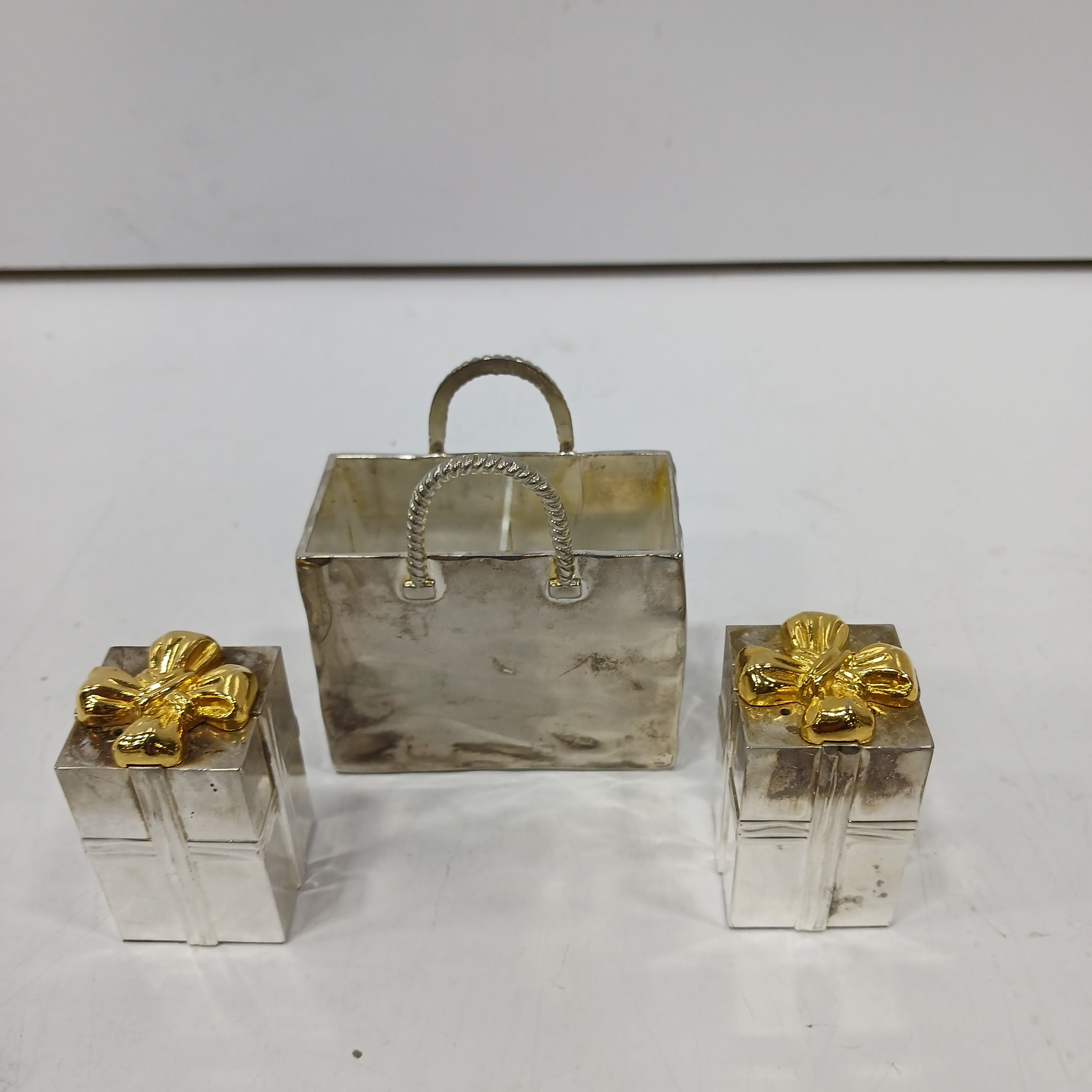 Gold Salt & Pepper Shaker Set — Village Design Studio