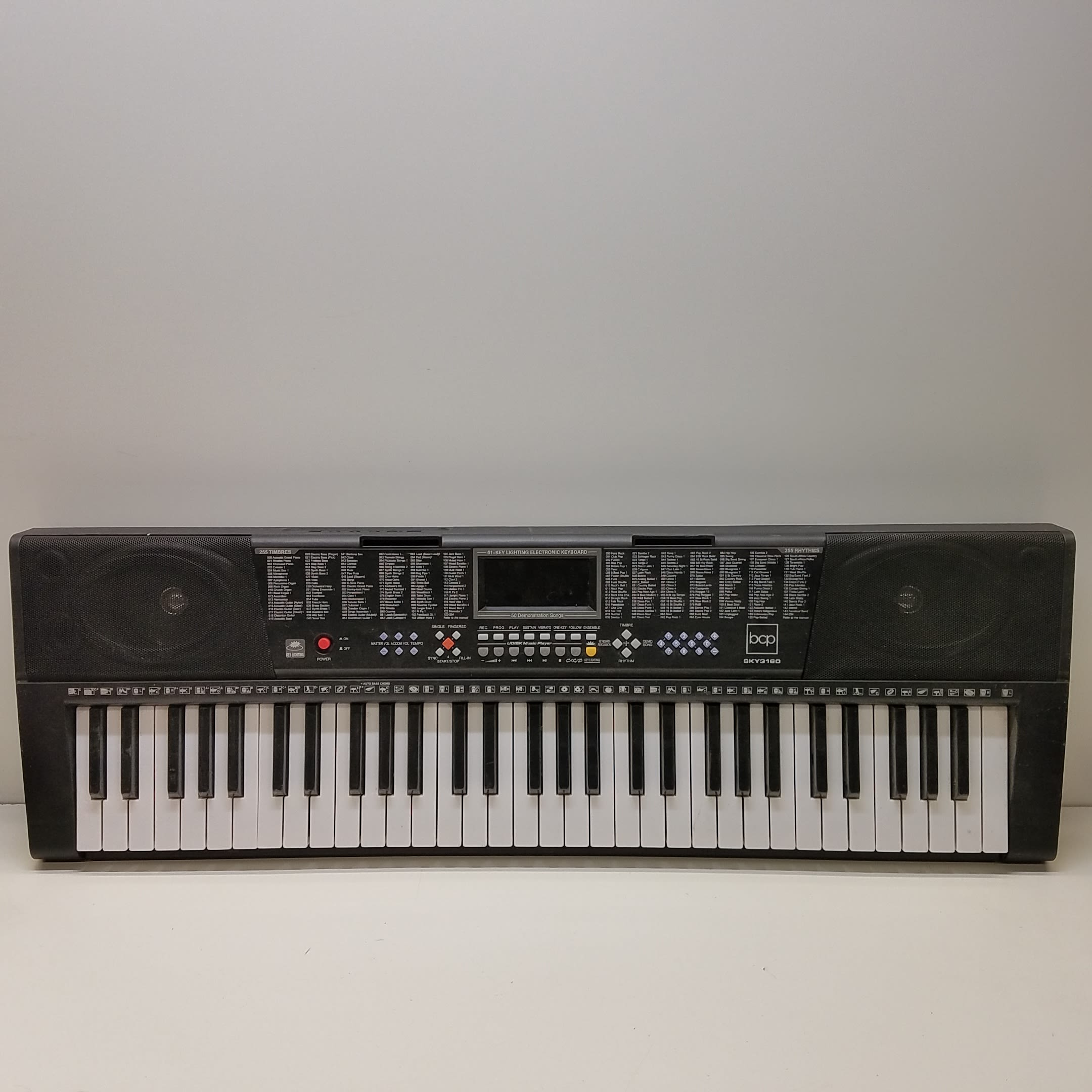 Bcp 61 clearance key electronic keyboard