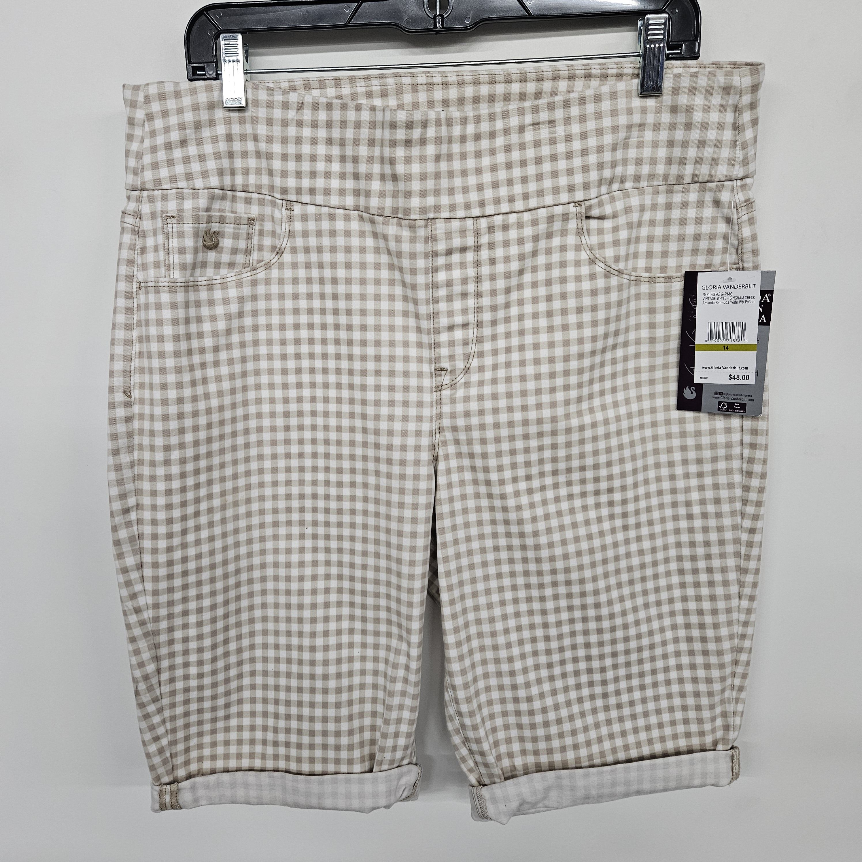 Gloria Vanderbilt 5 Trouser Shorts - Macy's