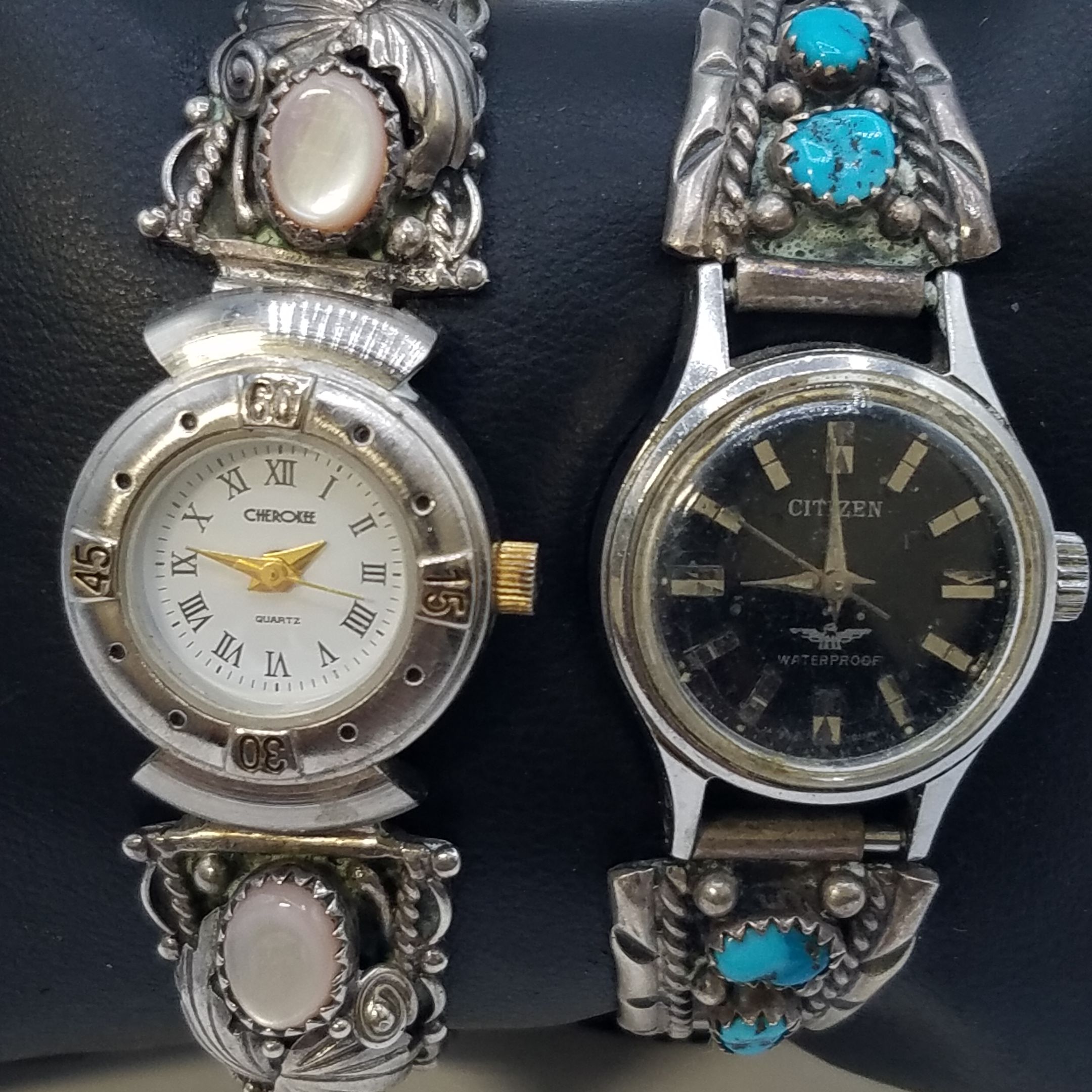 Buy Vintage Citizen & Cherokee Sterling Southwest Add on Links Lady's  Quartz Watch Bundle for USD 207.99 | GoodwillFinds