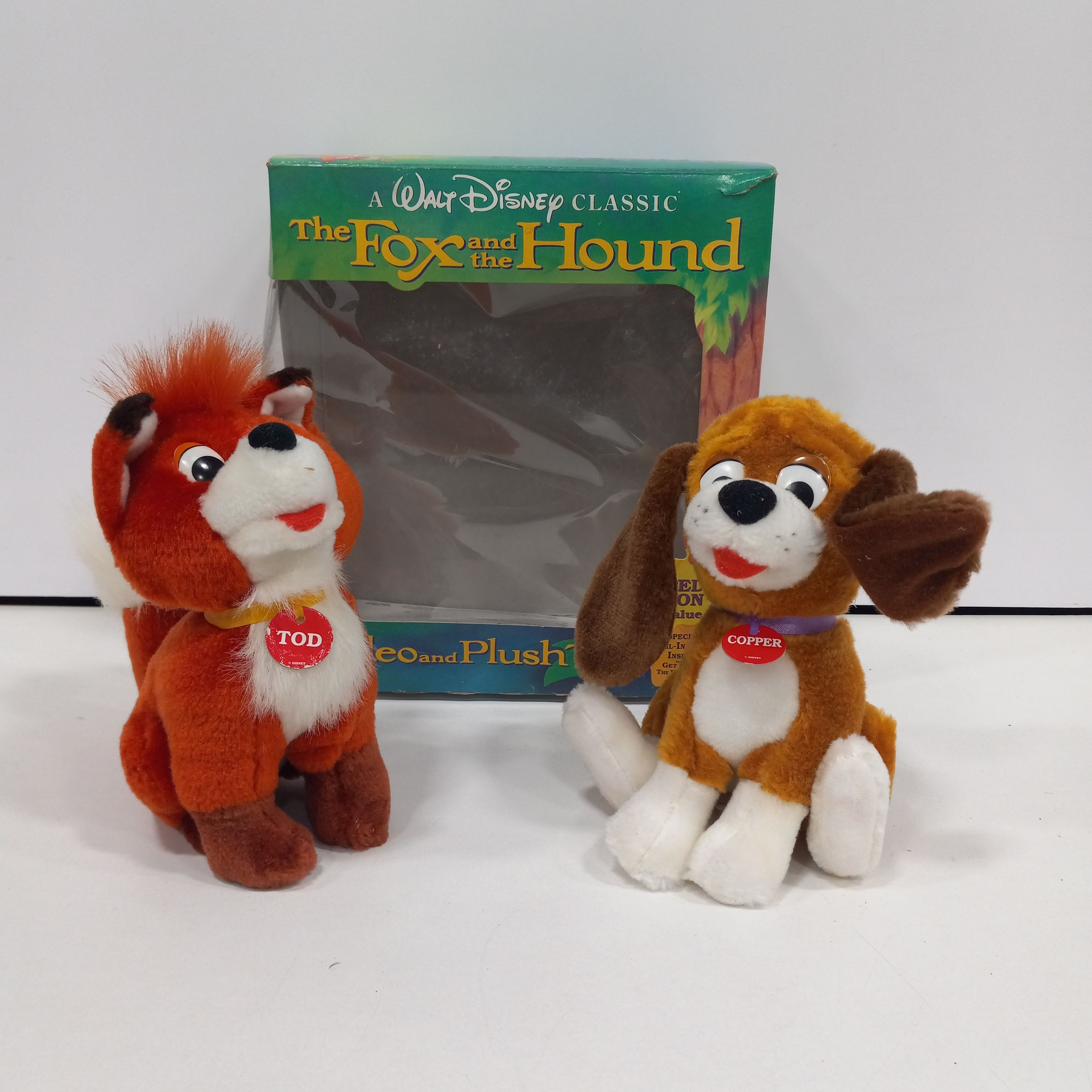 Fox and the hot sale hound plush toys