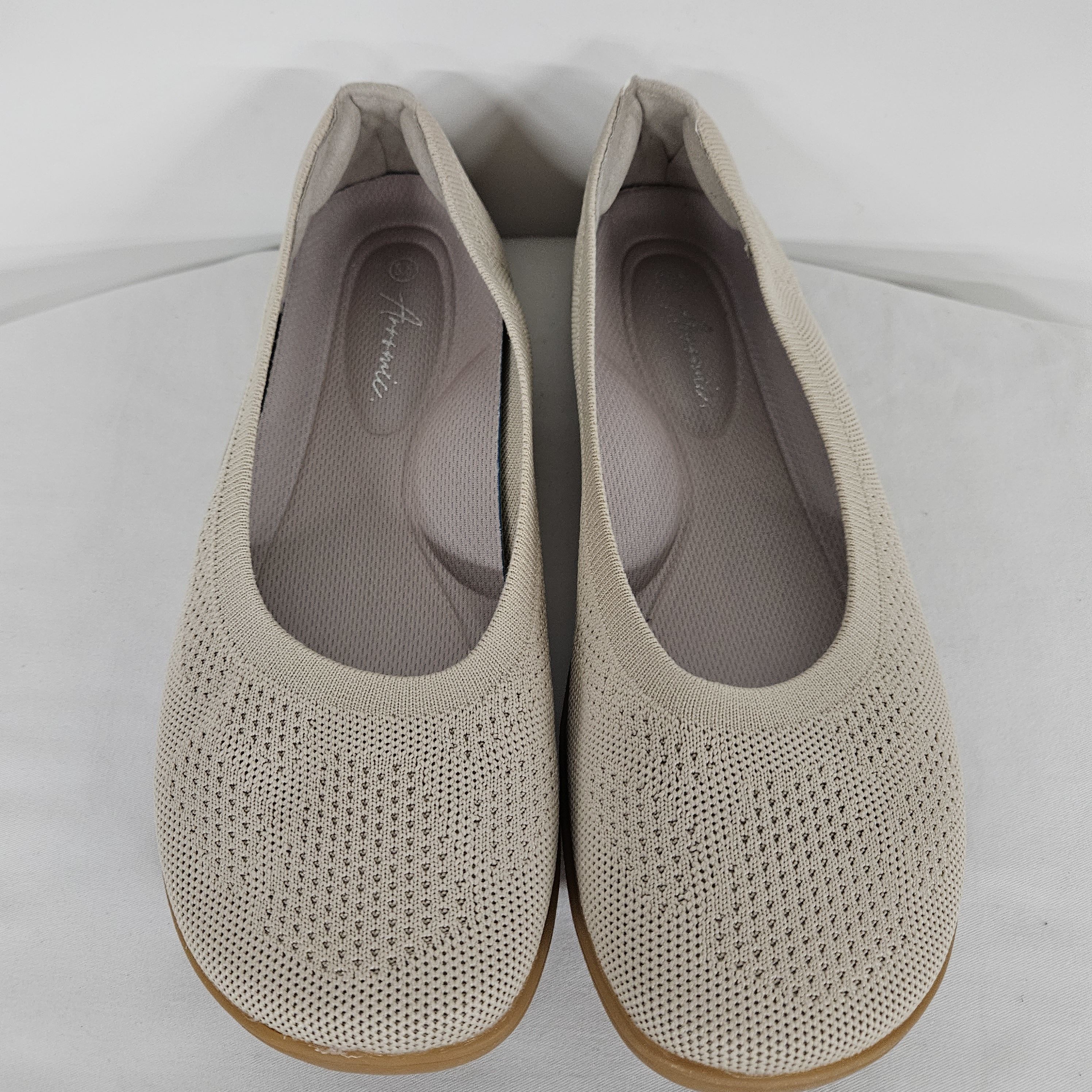 Buy the Arromic Slip on Knit Dressy Shoes | GoodwillFinds