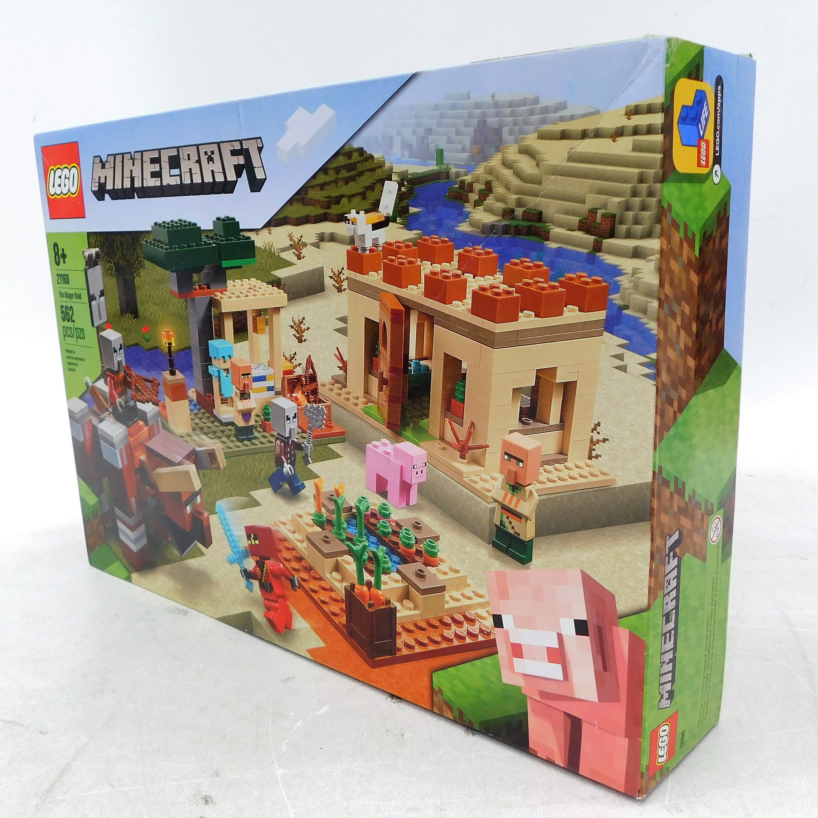 Buy the LEGO Minecraft The Illager Raid 21160 Sealed Set | GoodwillFinds