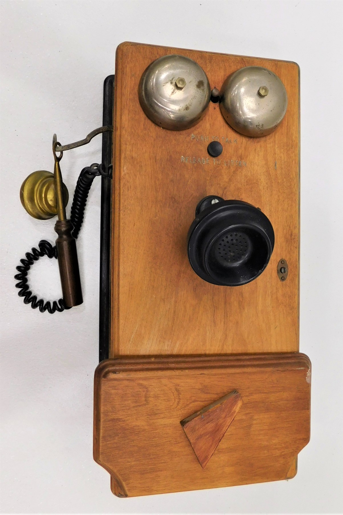 Buy the Antique Wall Phone For Parts Or Repair GoodwillFinds