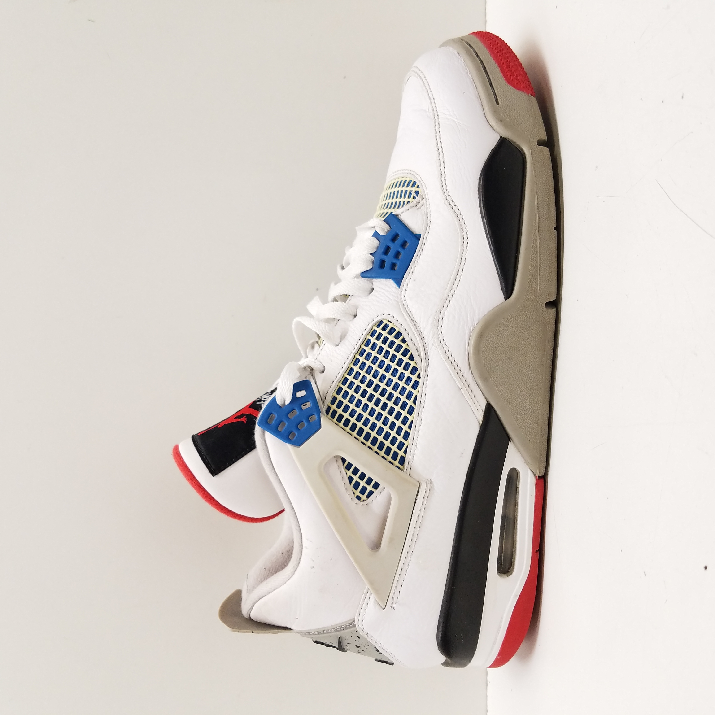 Buy the Nike Men's Jordan 4 Retro What The Sneaker Size 13 | GoodwillFinds