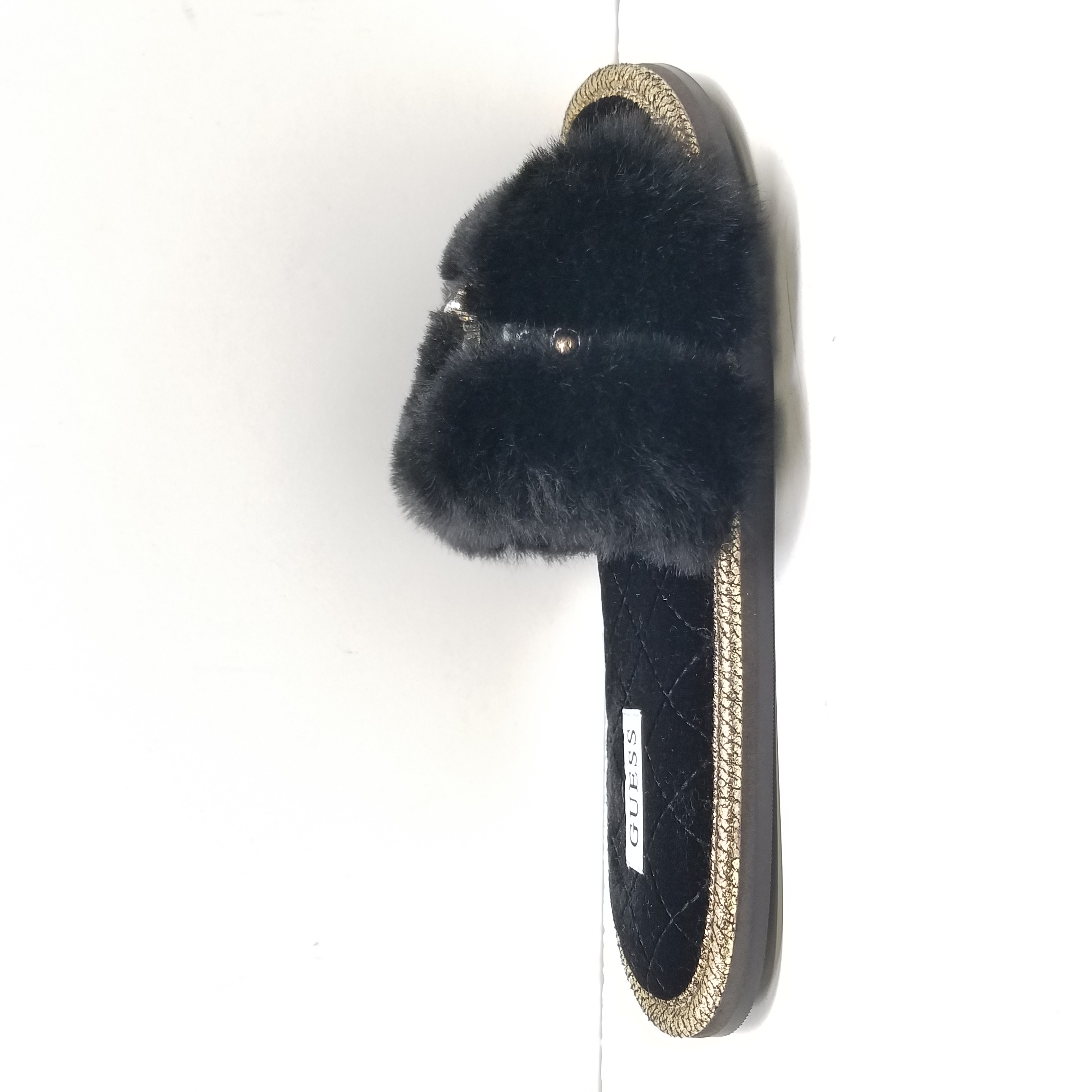 Guess best sale fur slides