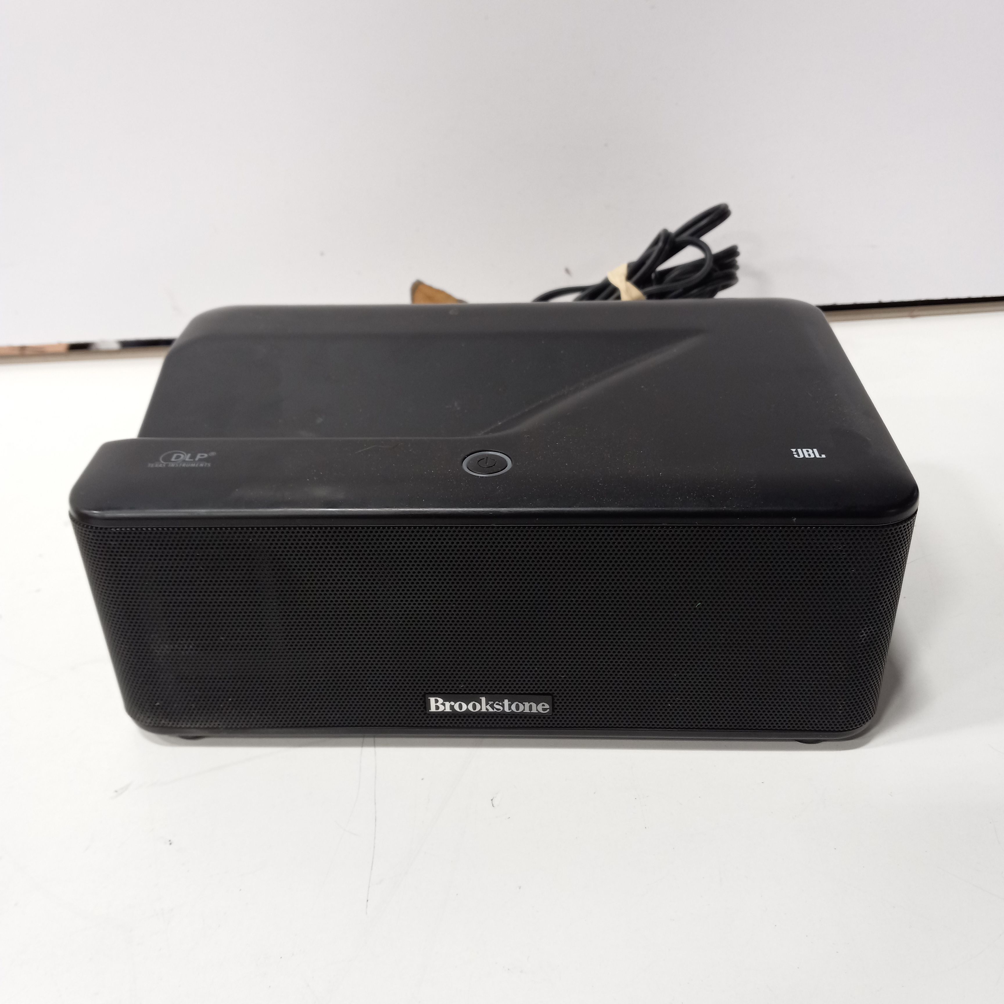 Buy the Black Brookstone Projector GoodwillFinds