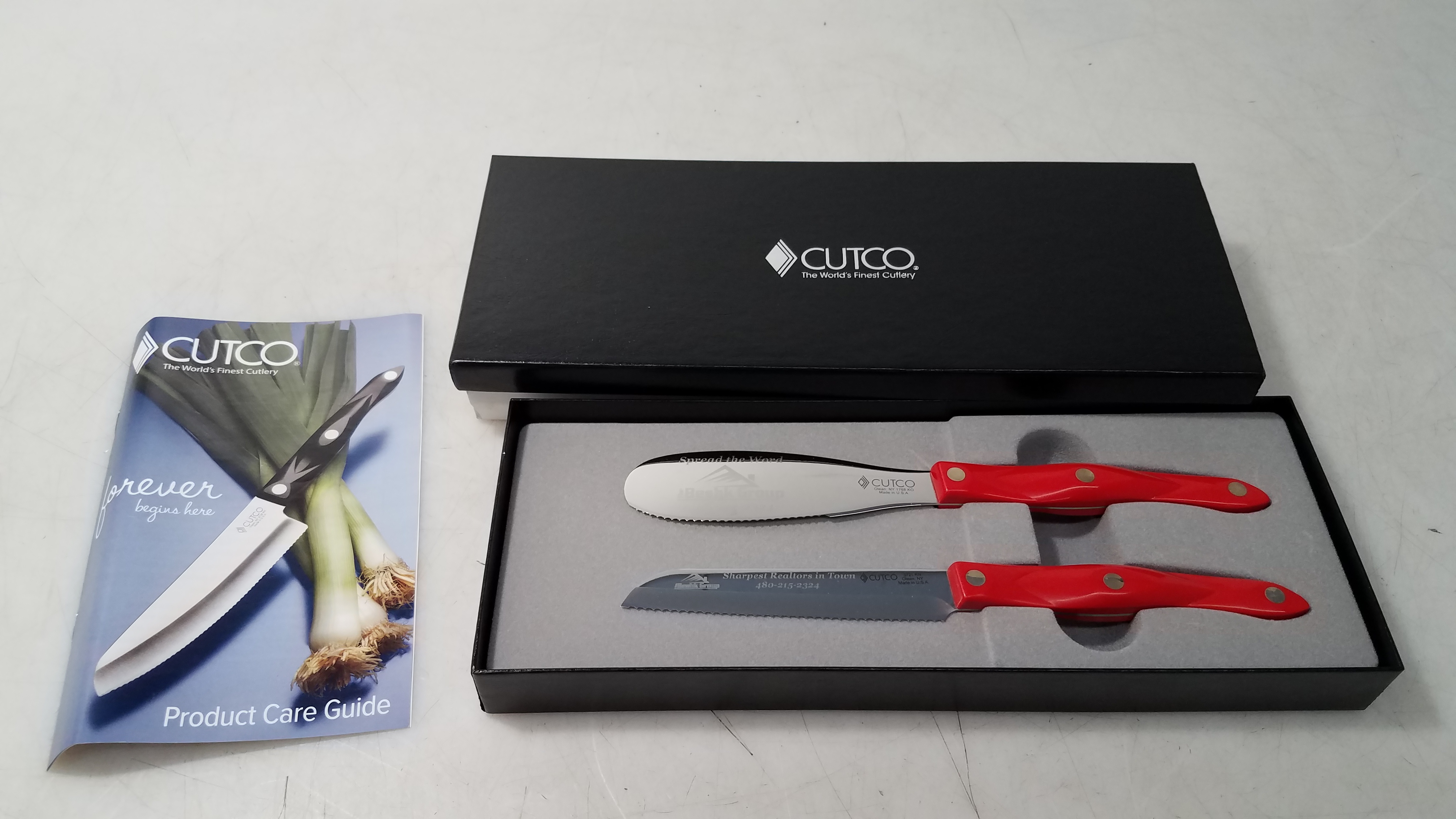 Buy The Cutco Knife Set Engraved In Box GoodwillFinds   20220902 165433 