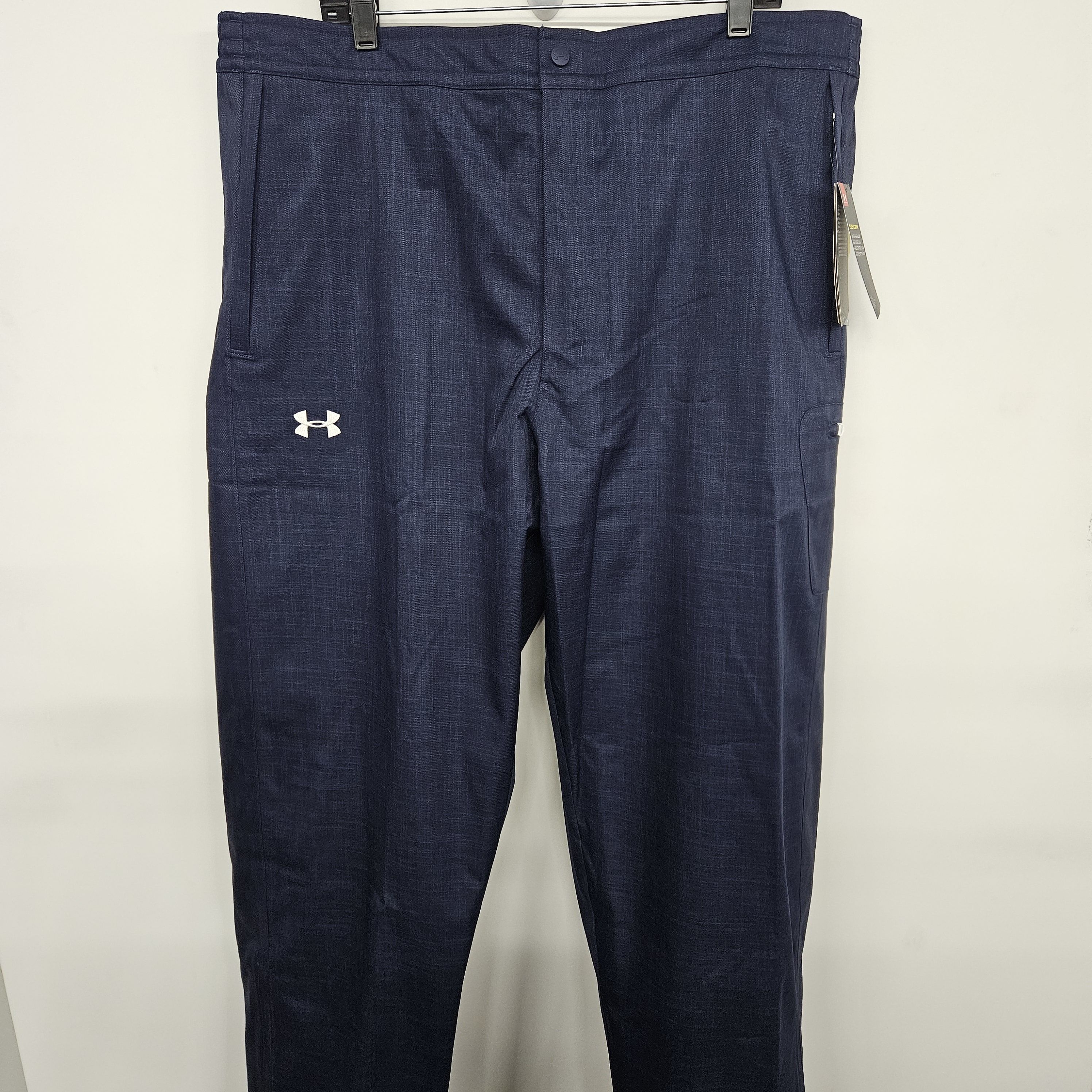 Buy the Under Armour Navy Storm Water-Repellent Pants