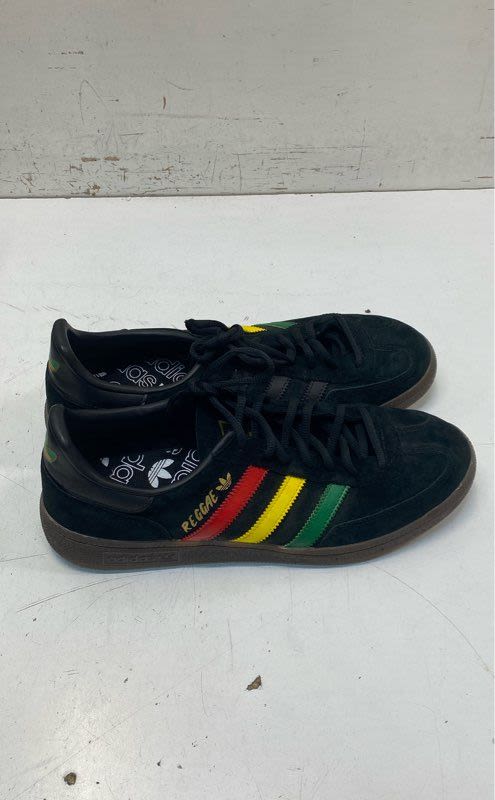 Buy the adidas Reggae Black Sneaker Casual Shoe Men 10.5 | GoodwillFinds