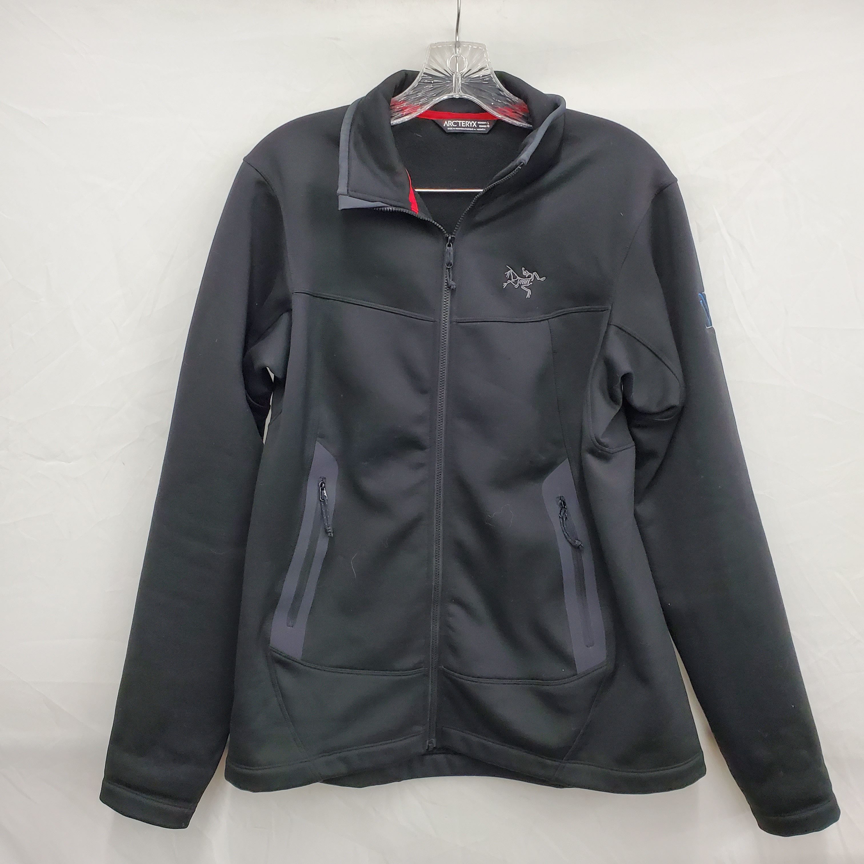 Buy the Arc' Teryx WM's Delta LT. Black Full Zip Jacket Size L