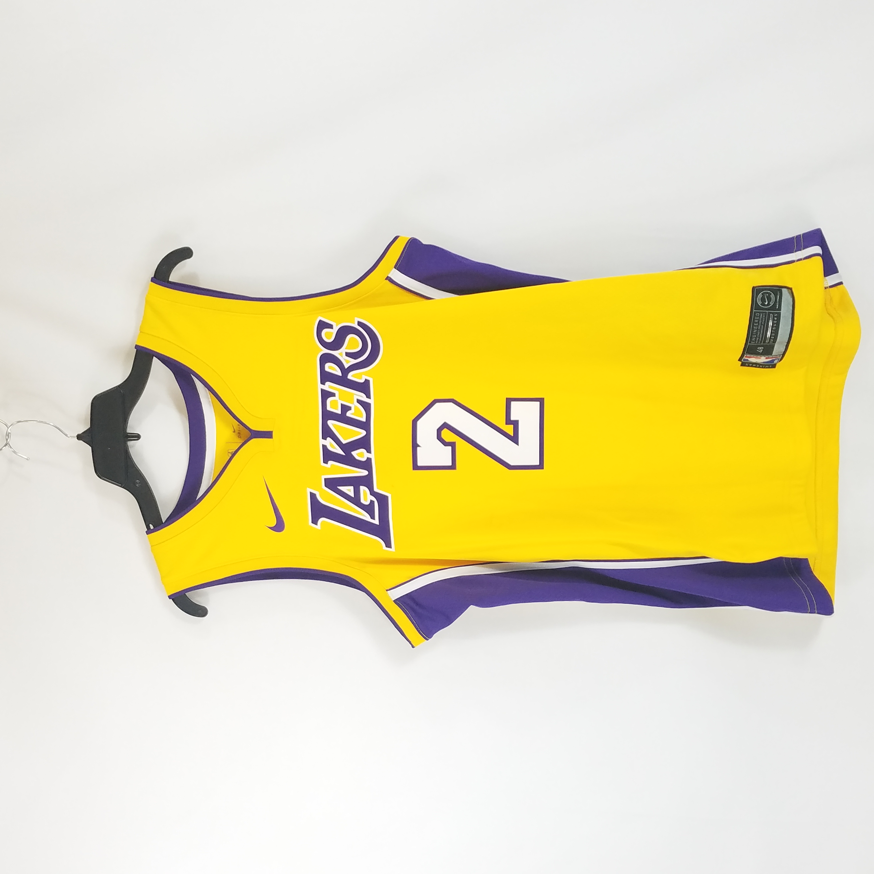 NIKE connect NBA LA Lakers Swingman Jersey (Lonzo Ball