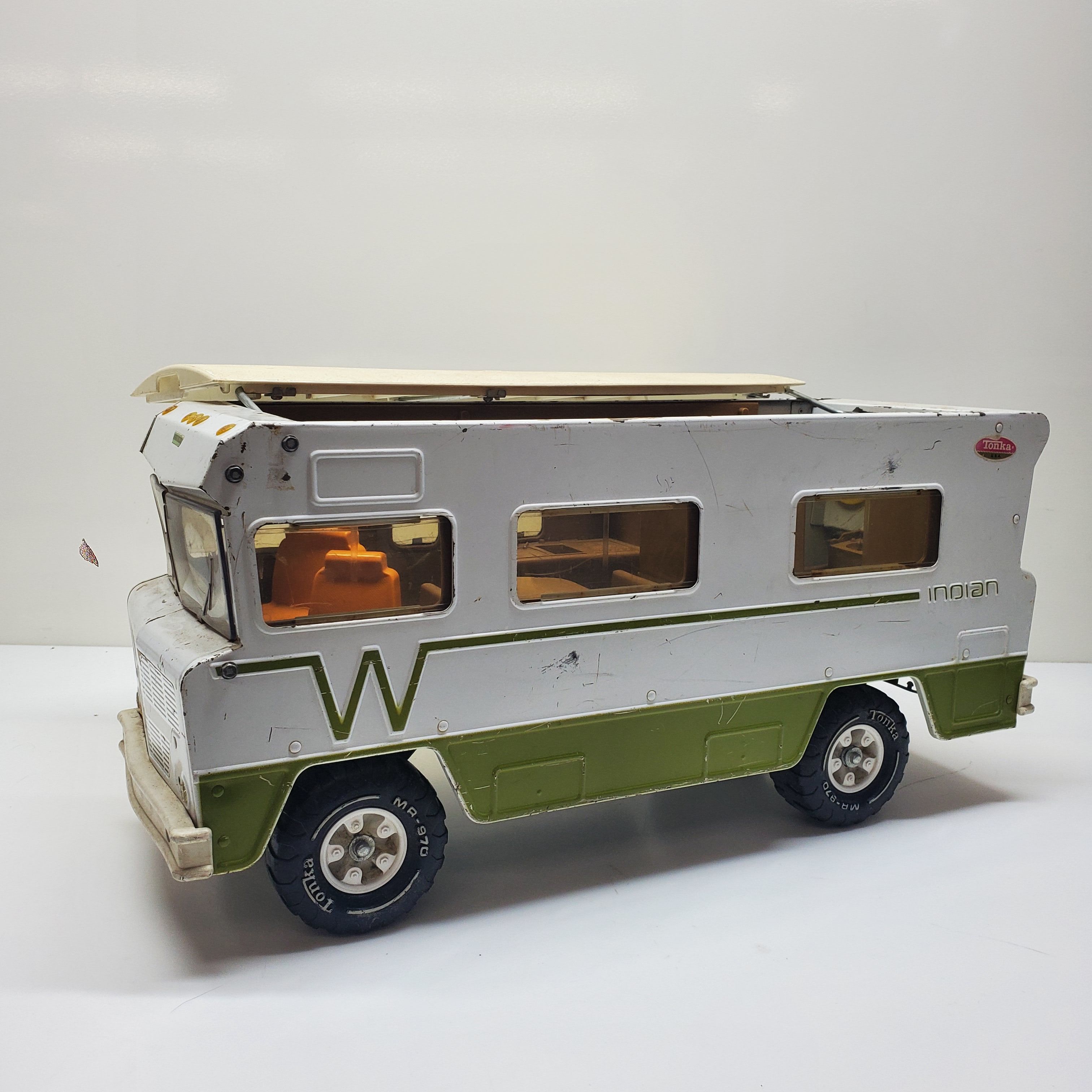 Buy the Vintage 1970s Tonka Winnebago Indian RV Camper