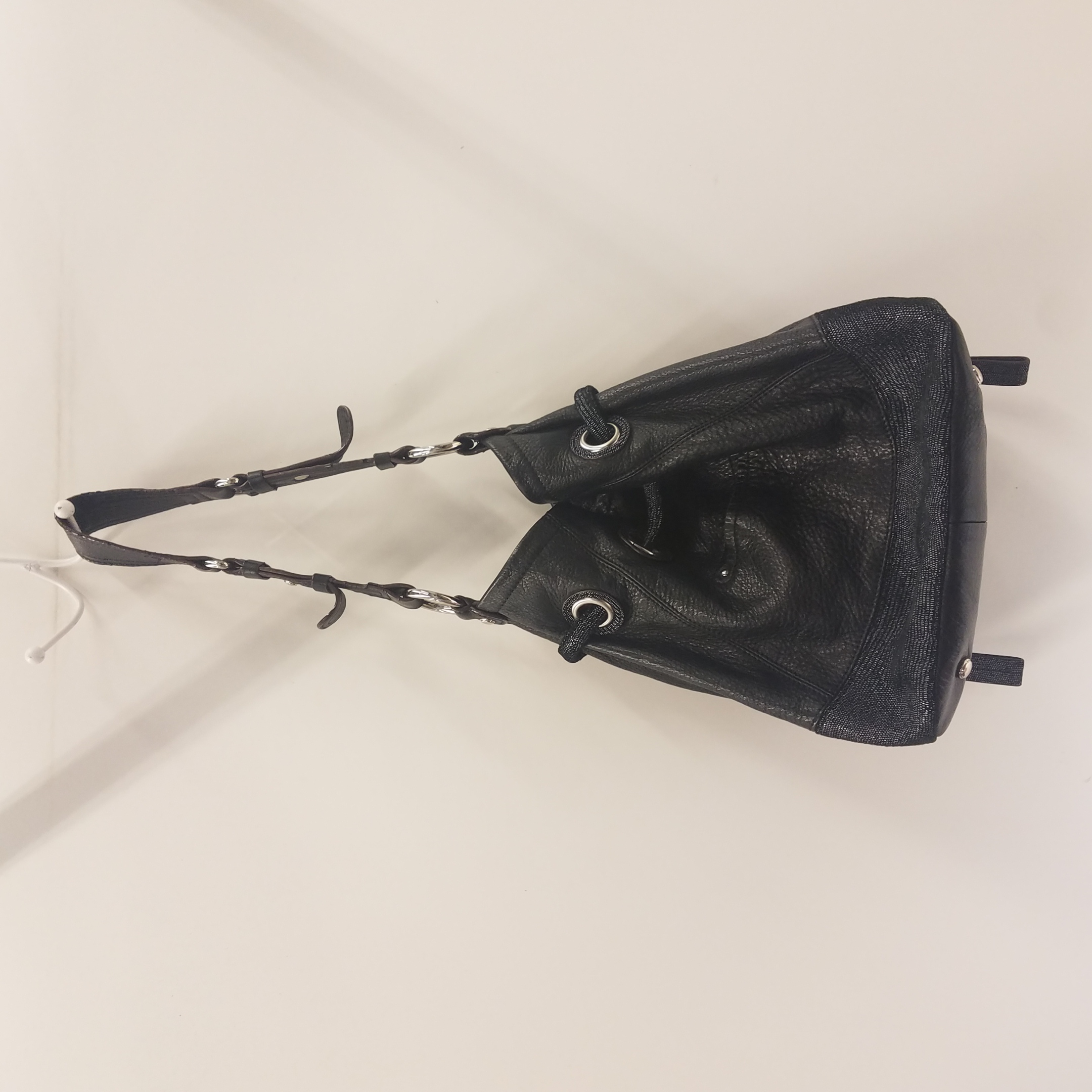 Buy the B. Makowsky Shoulder Bag Black | GoodwillFinds