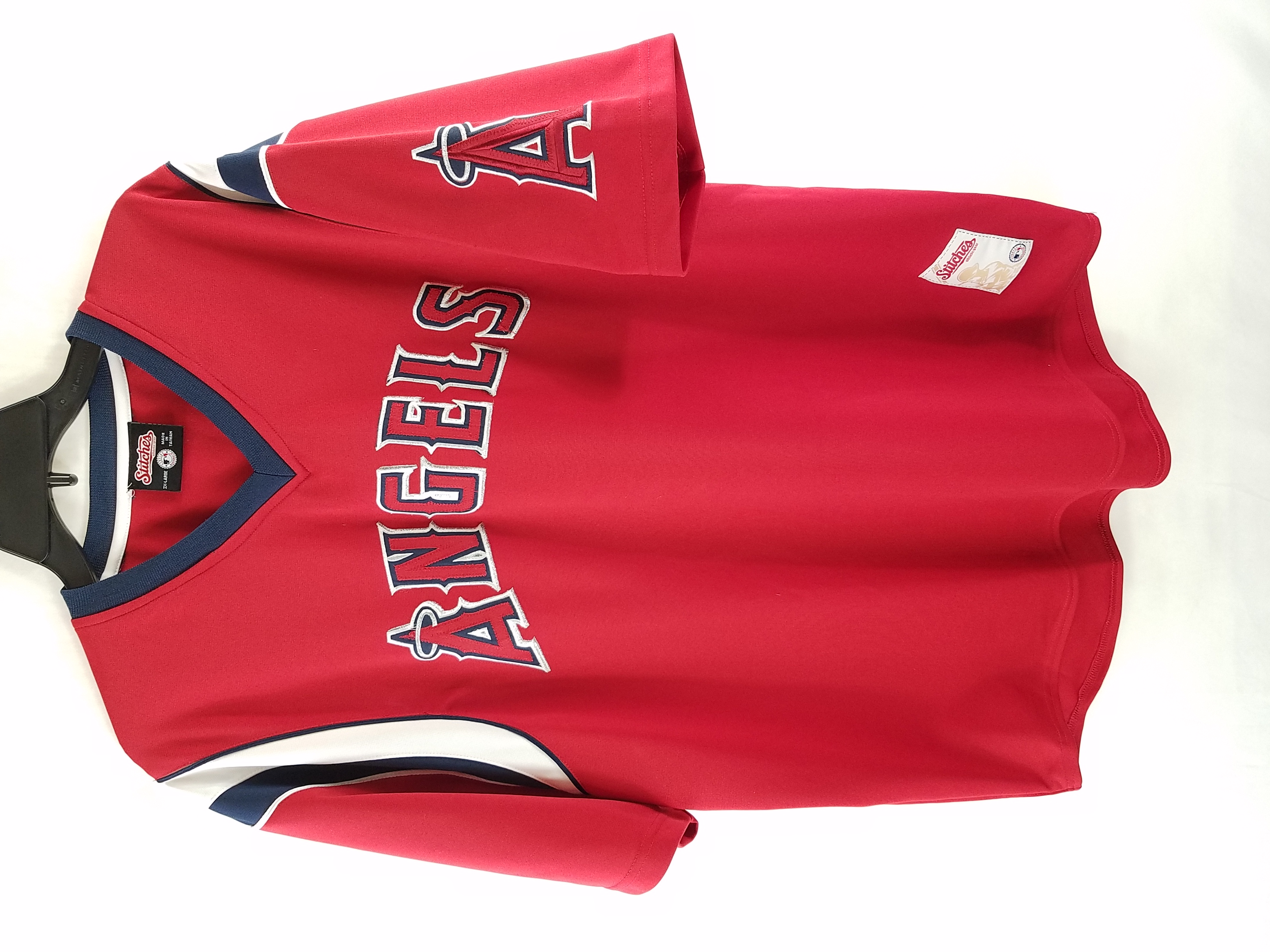 Buy the Stiches Angels Men Red Jersey XXL