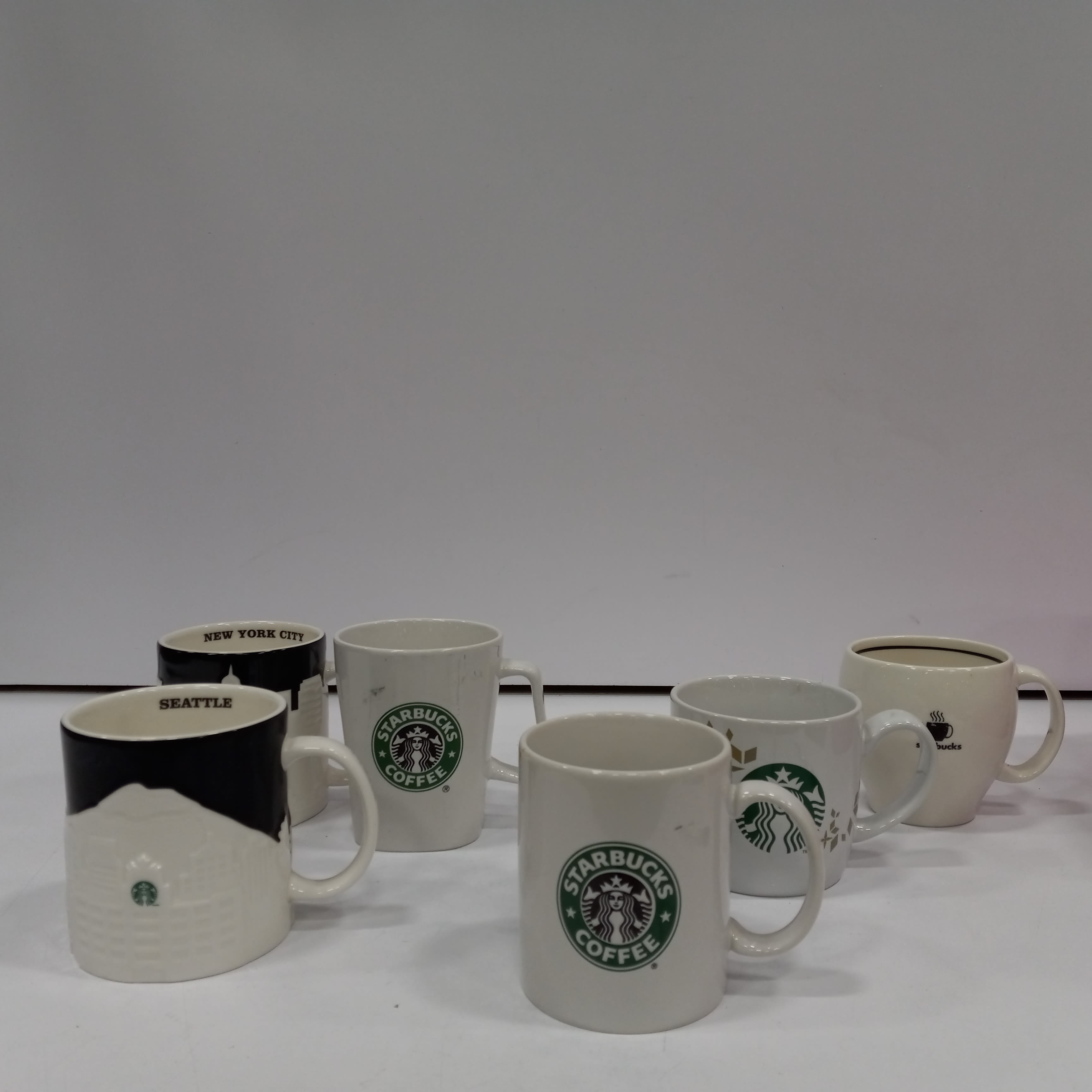 Buy the Bundle of 6 Assorted Starbucks Coffee Mugs