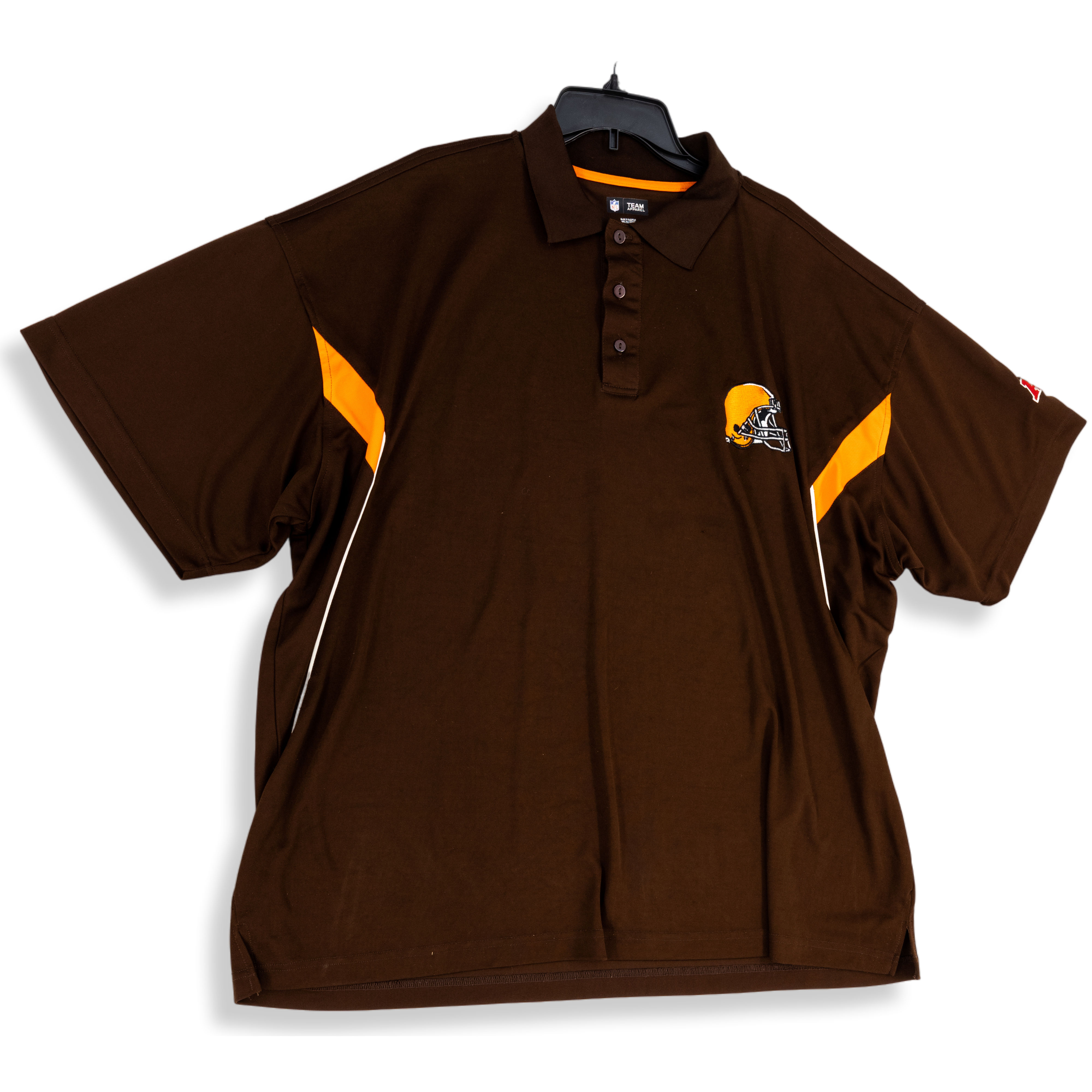 Cleveland browns men's clearance polo shirt