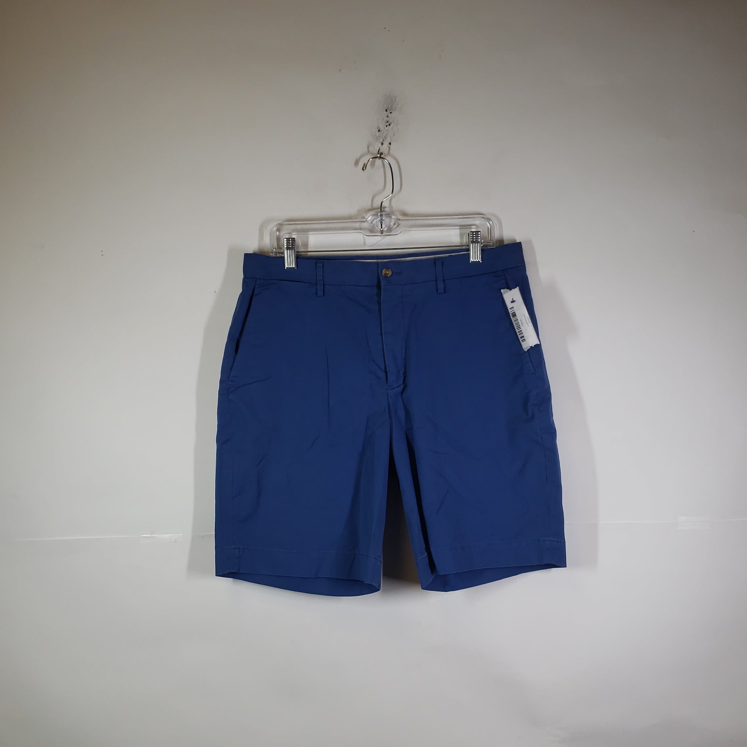 Buy the Mens Comfort Flat Front Classic Fit Stretch Chino Shorts