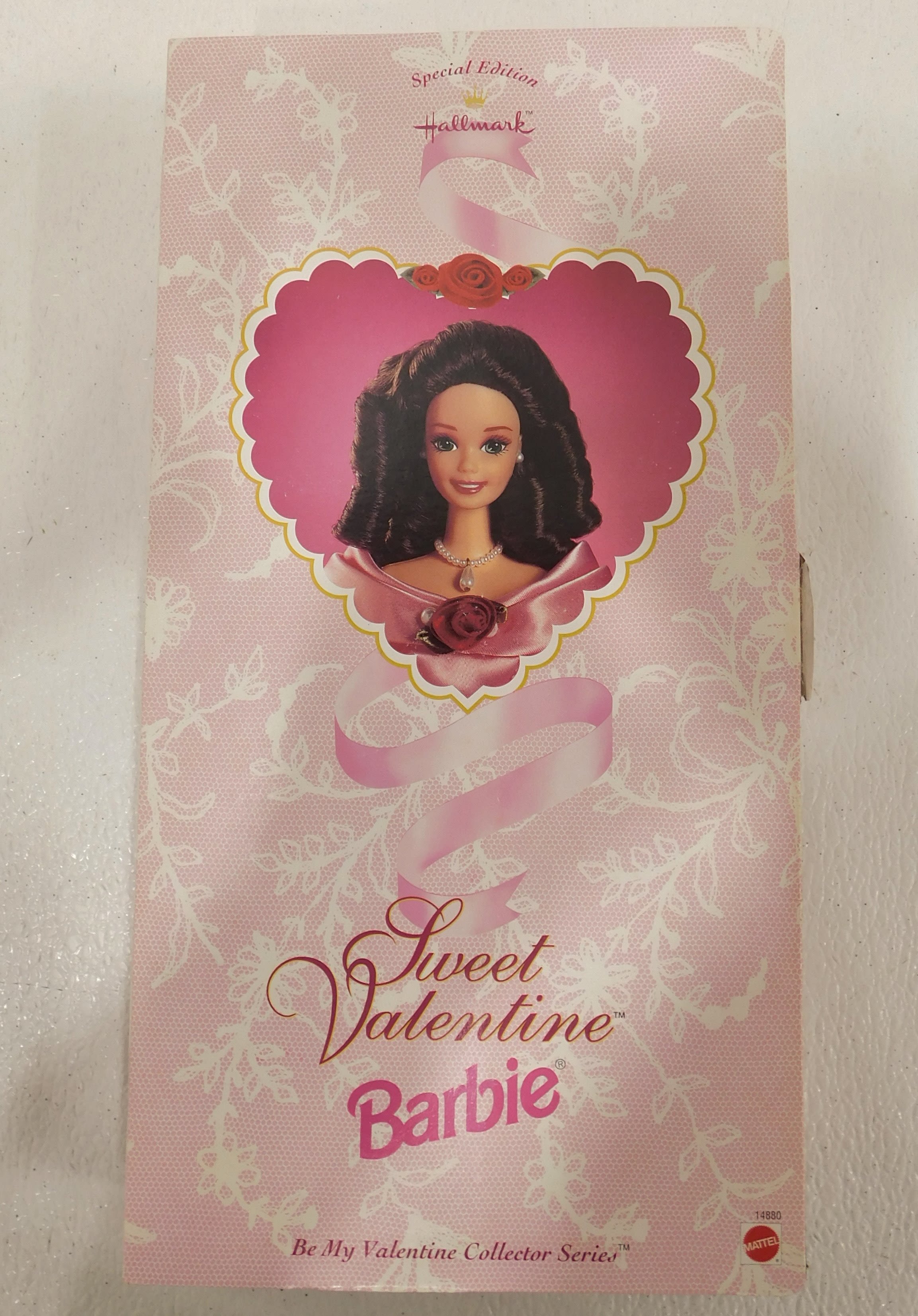 Buy the Vintage Barbie Doll 1995 Sweet Valentine 14880 Hallmark Mattel ...