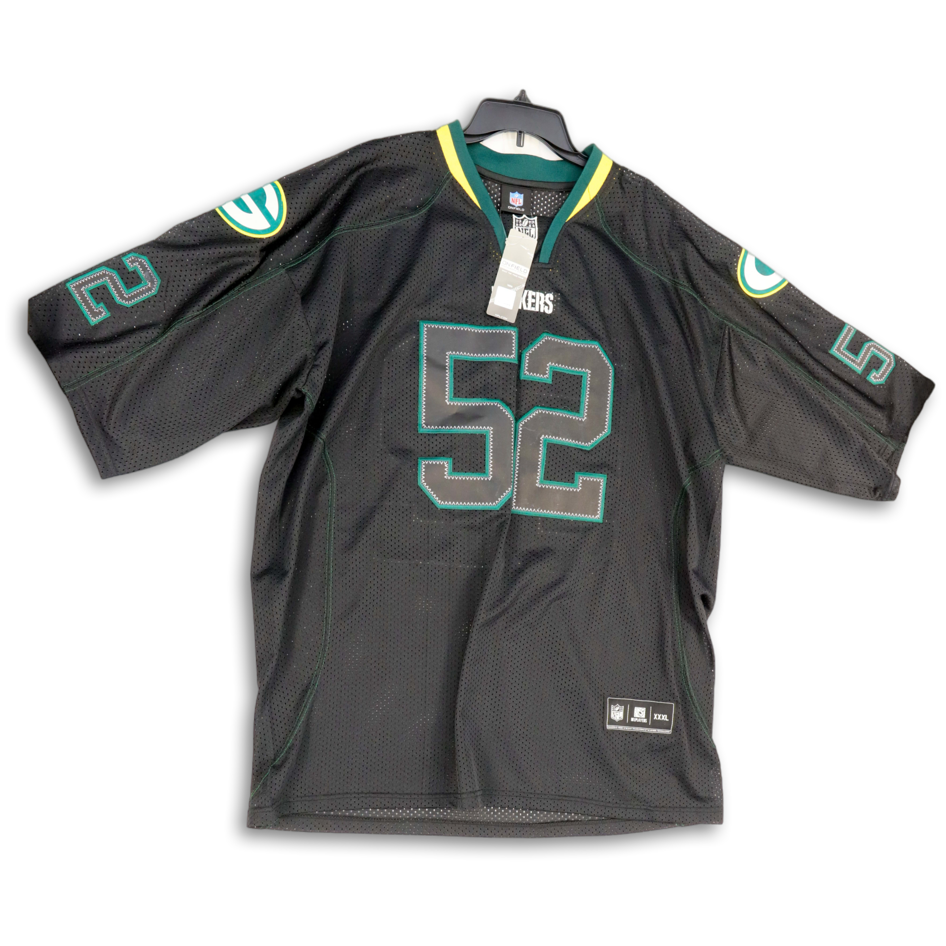 Buy the NWT Mens Gray On Field GB Packers Clay Matthews #52