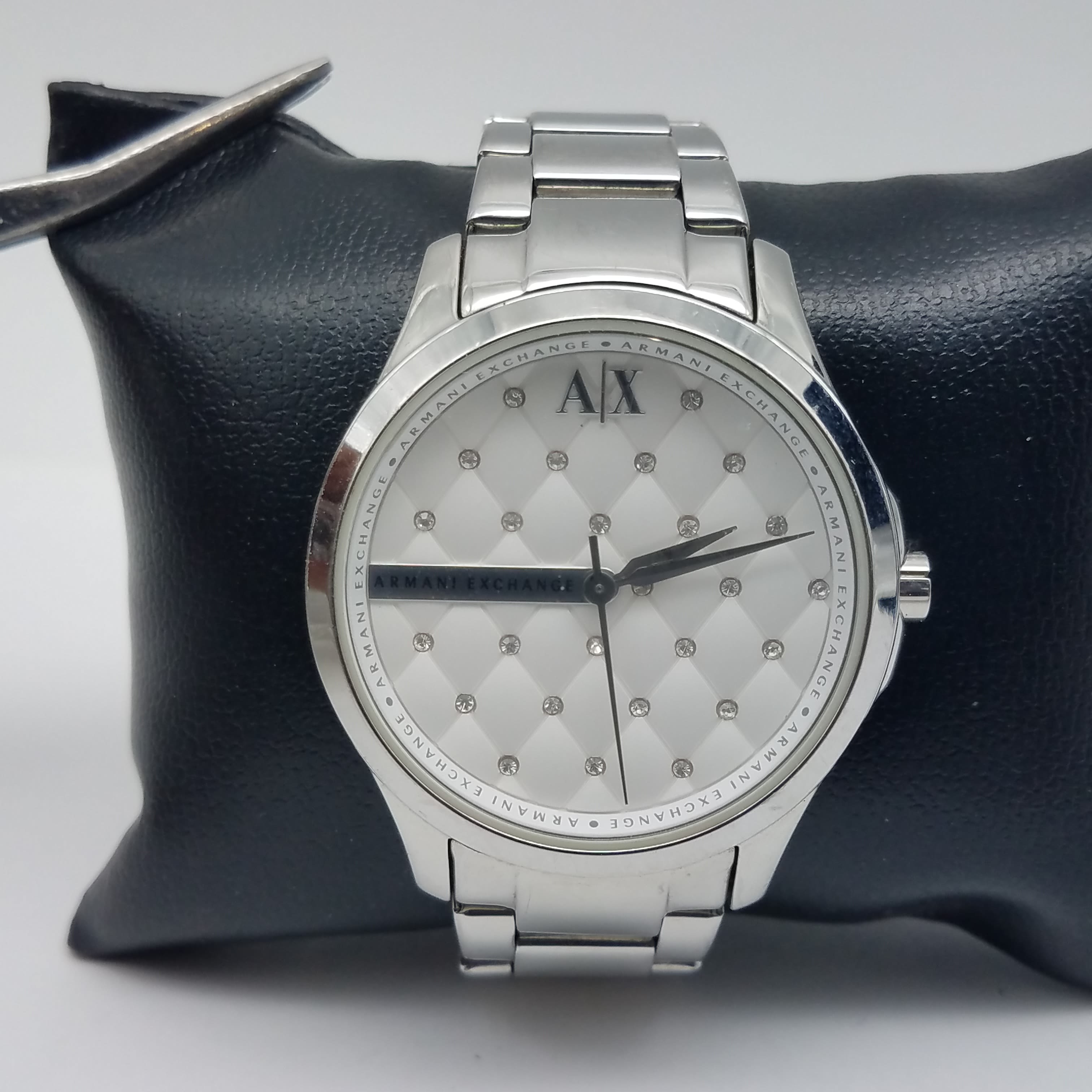 Buy the AX Armani Exchange 37mm Case Crystal Dial Men s Full