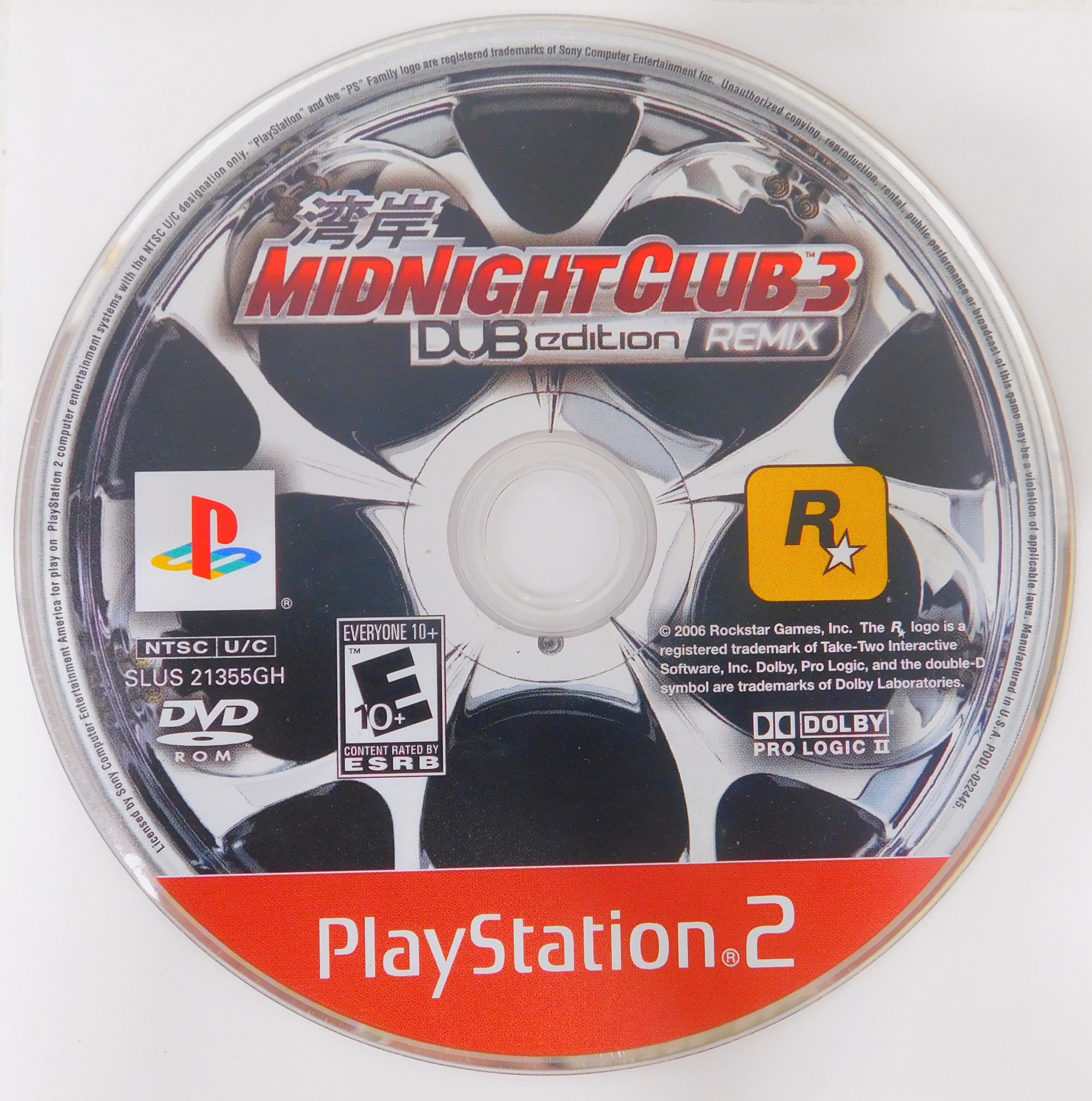 midnight club 3 dub edition remix ps2 for sale