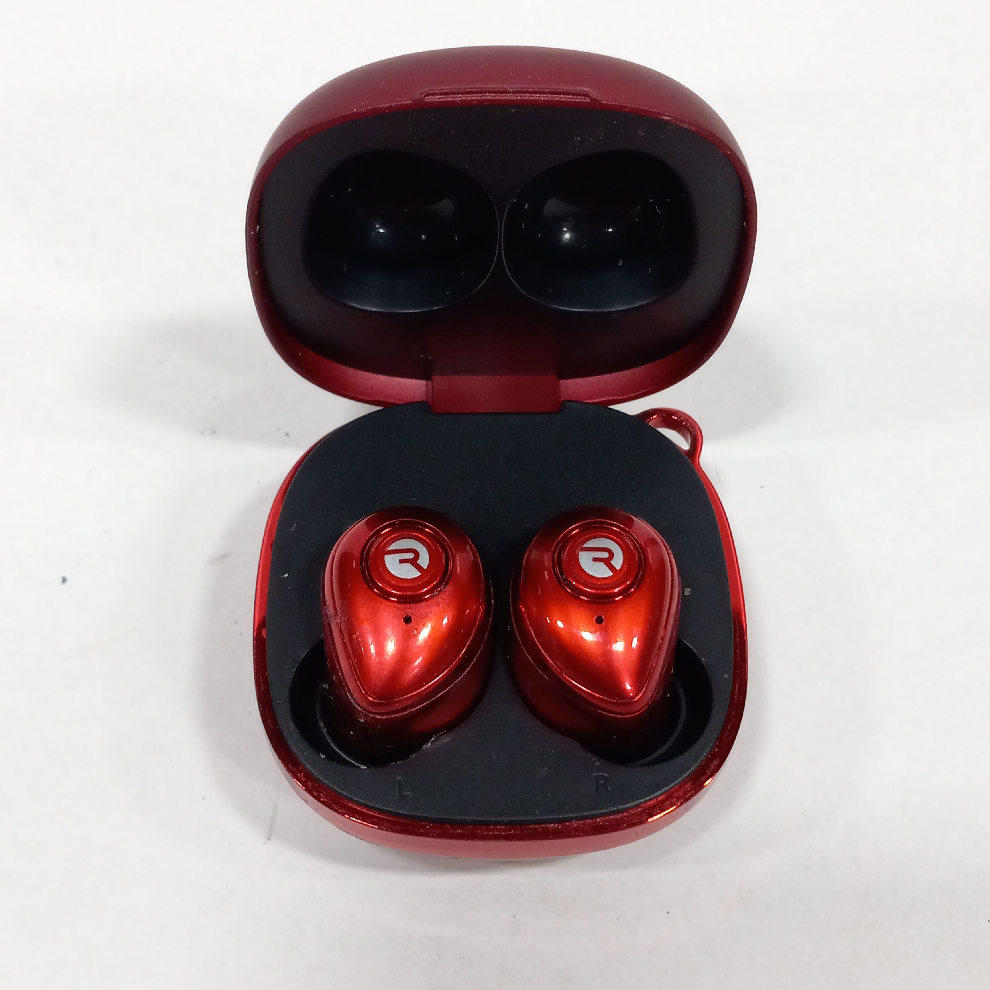 Red Cotton Braided Wireless Earbuds – Kikkerland Design Inc