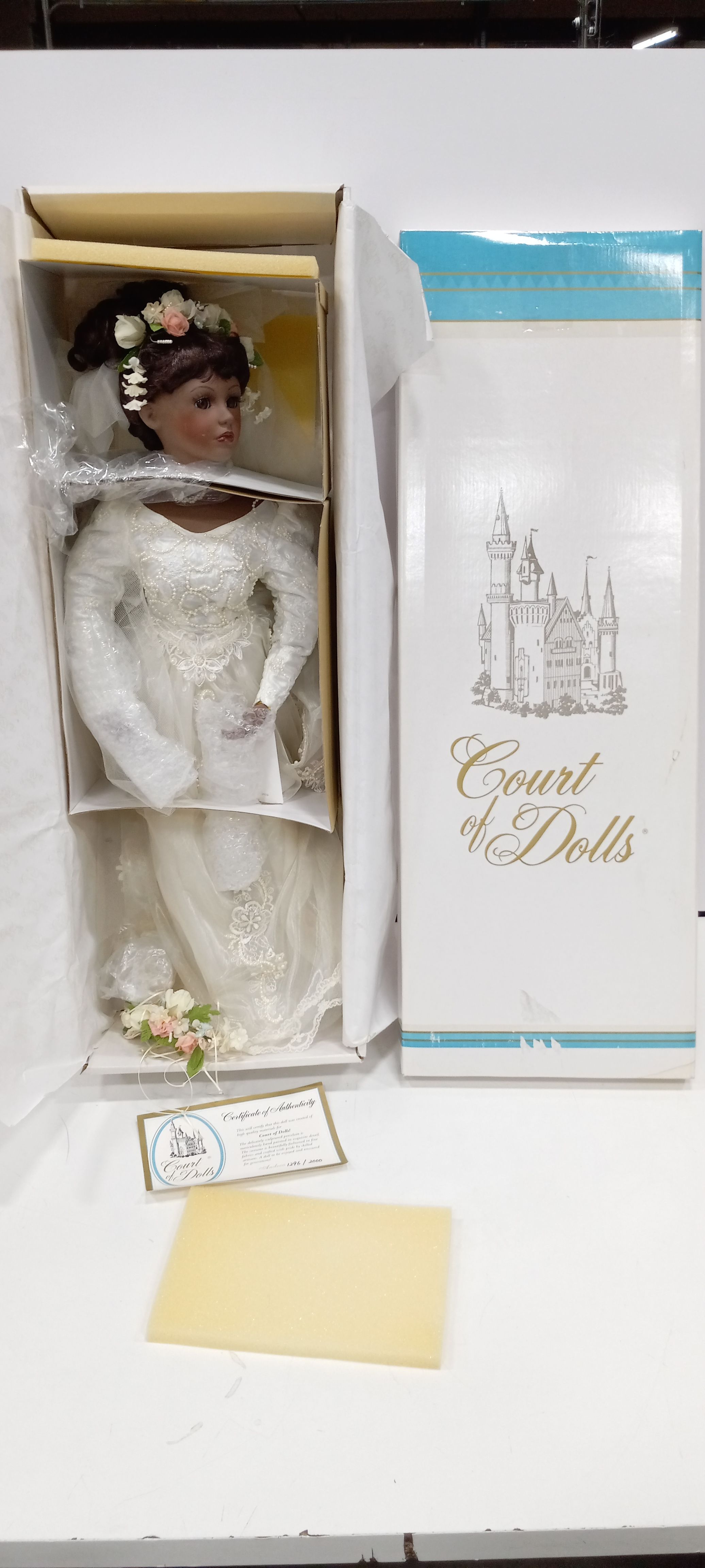 Buy Court of Dolls Andrea Porcelain Doll w/Box Number 1296/2000 for USD  29.99 | GoodwillFinds