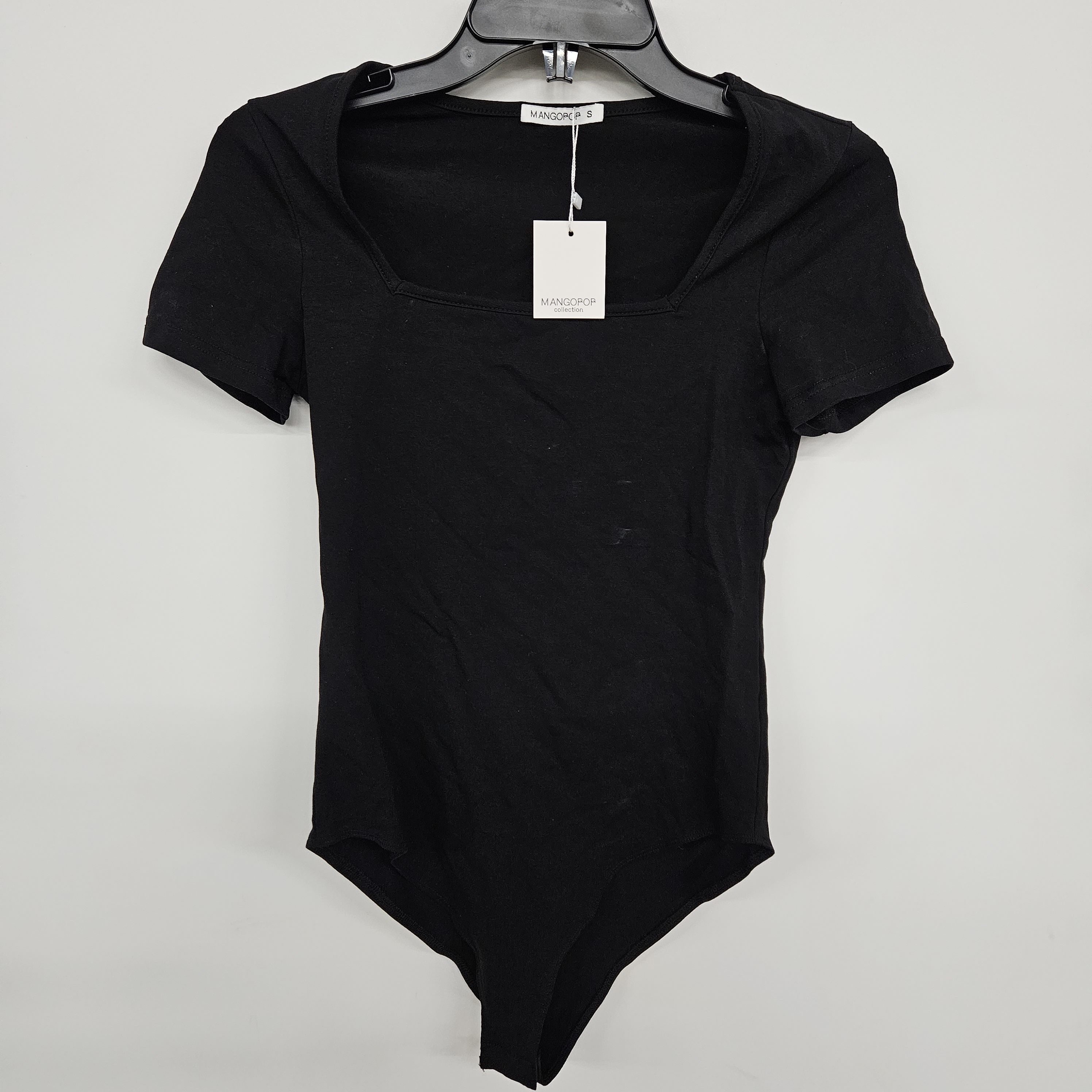 Buy the Mangopop Black Bodysuit