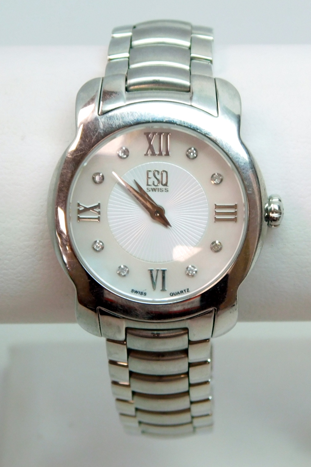 Esq women's clearance watch stainless steel