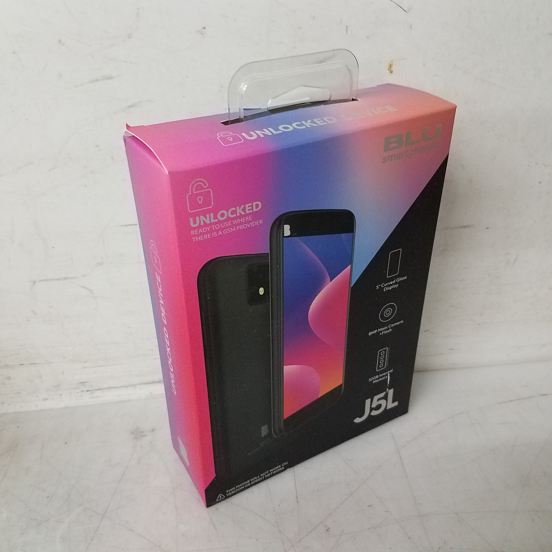 Buy the BLU J5L GSM (J0050WW) 5 inch curved display Unlocked 32GB 4G ...