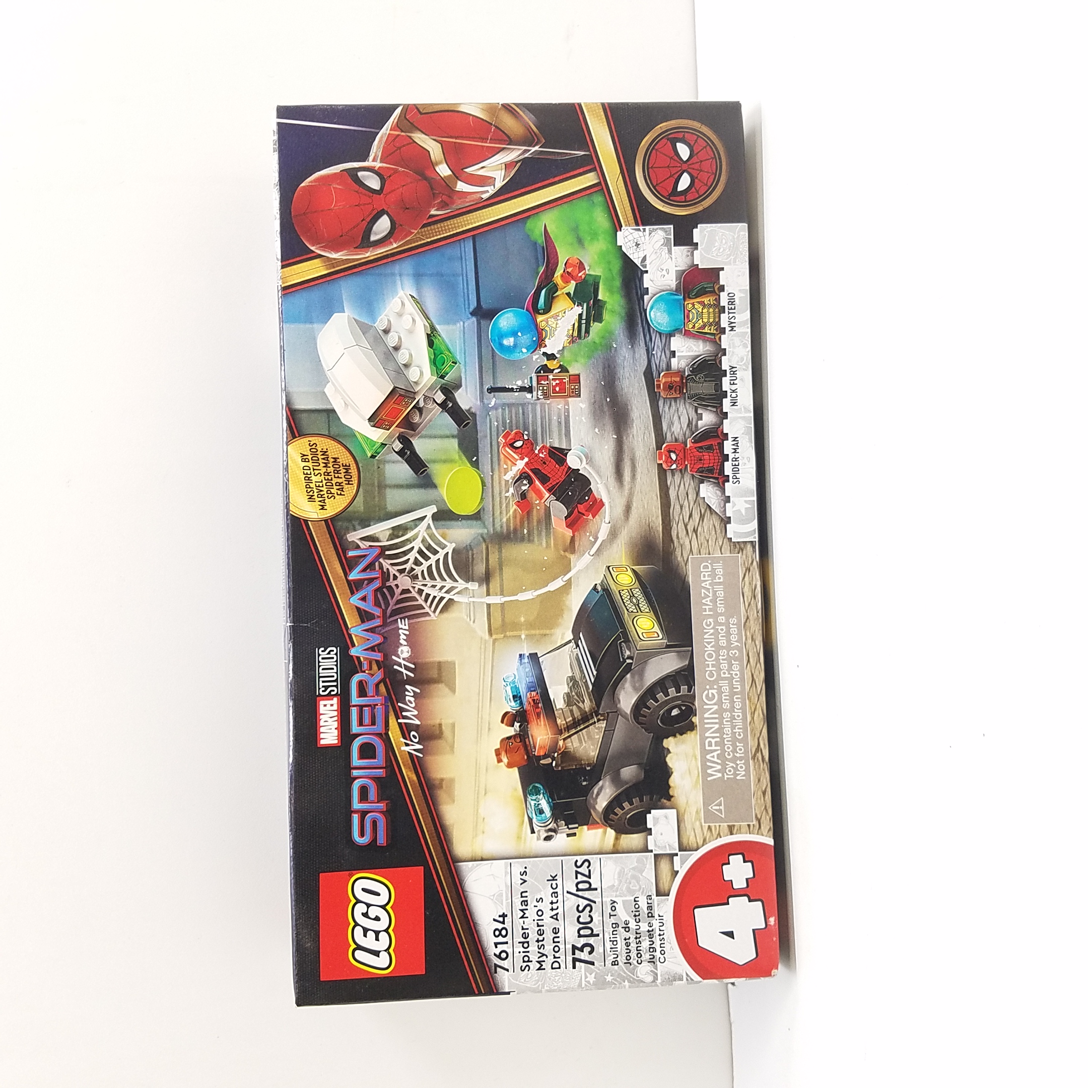 Buy the Lego Marvel Studios Spider -Man Vs. Mysterio's Drone Attack |  GoodwillFinds