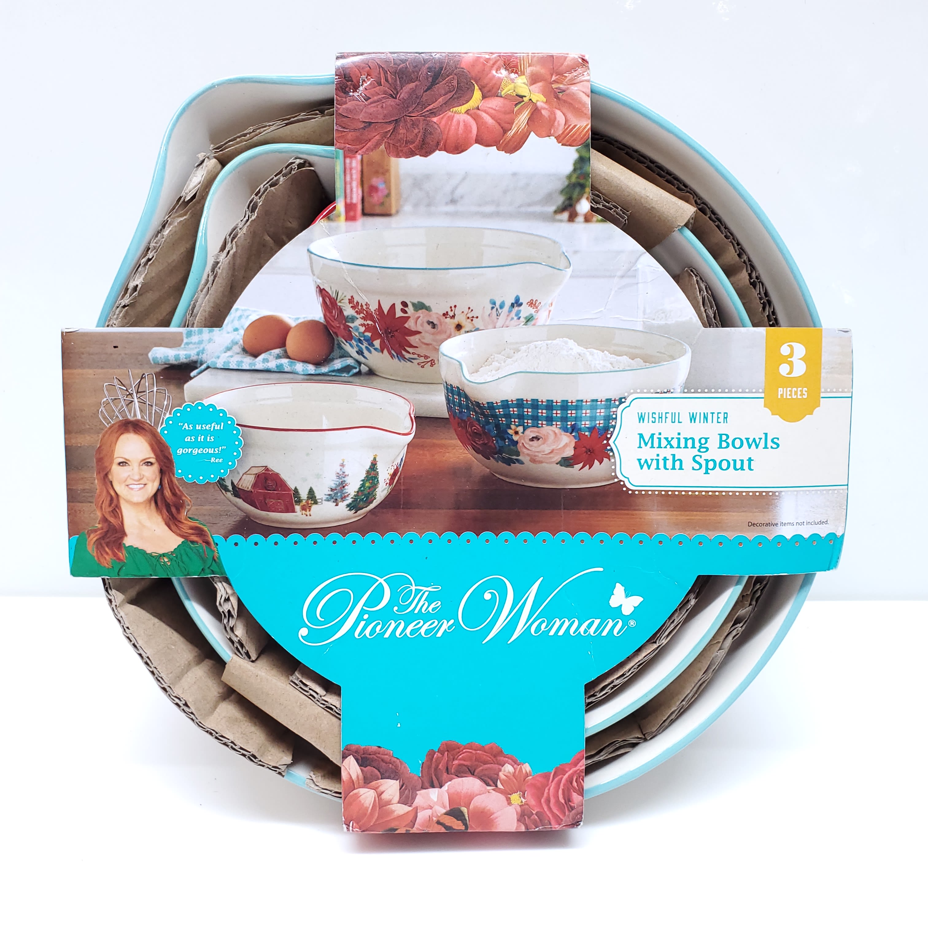 Pioneer Woman Mixing Bowl Sets (Winners!)