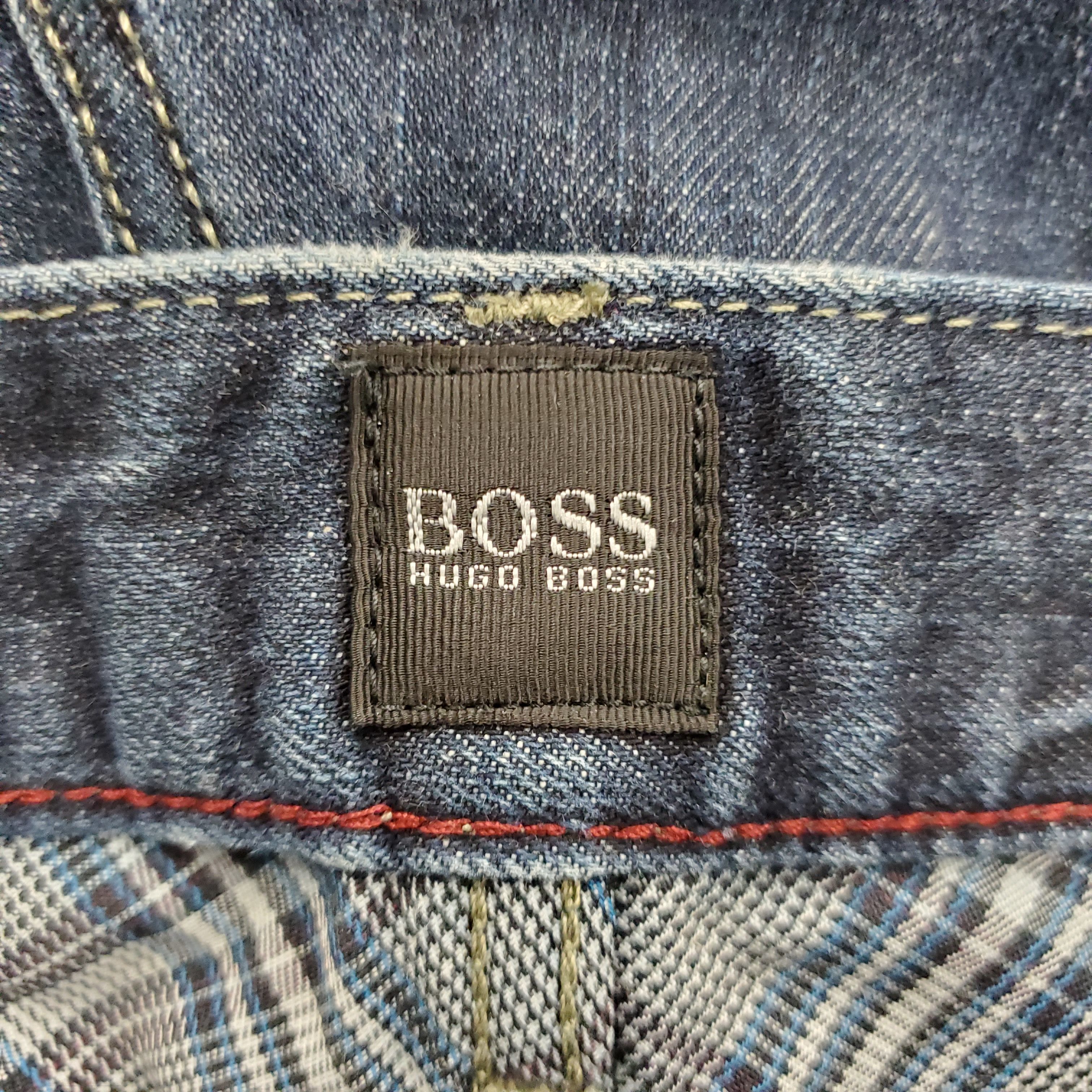 Buy the Hugo Boss Men Blue Jeans Sz L | GoodwillFinds