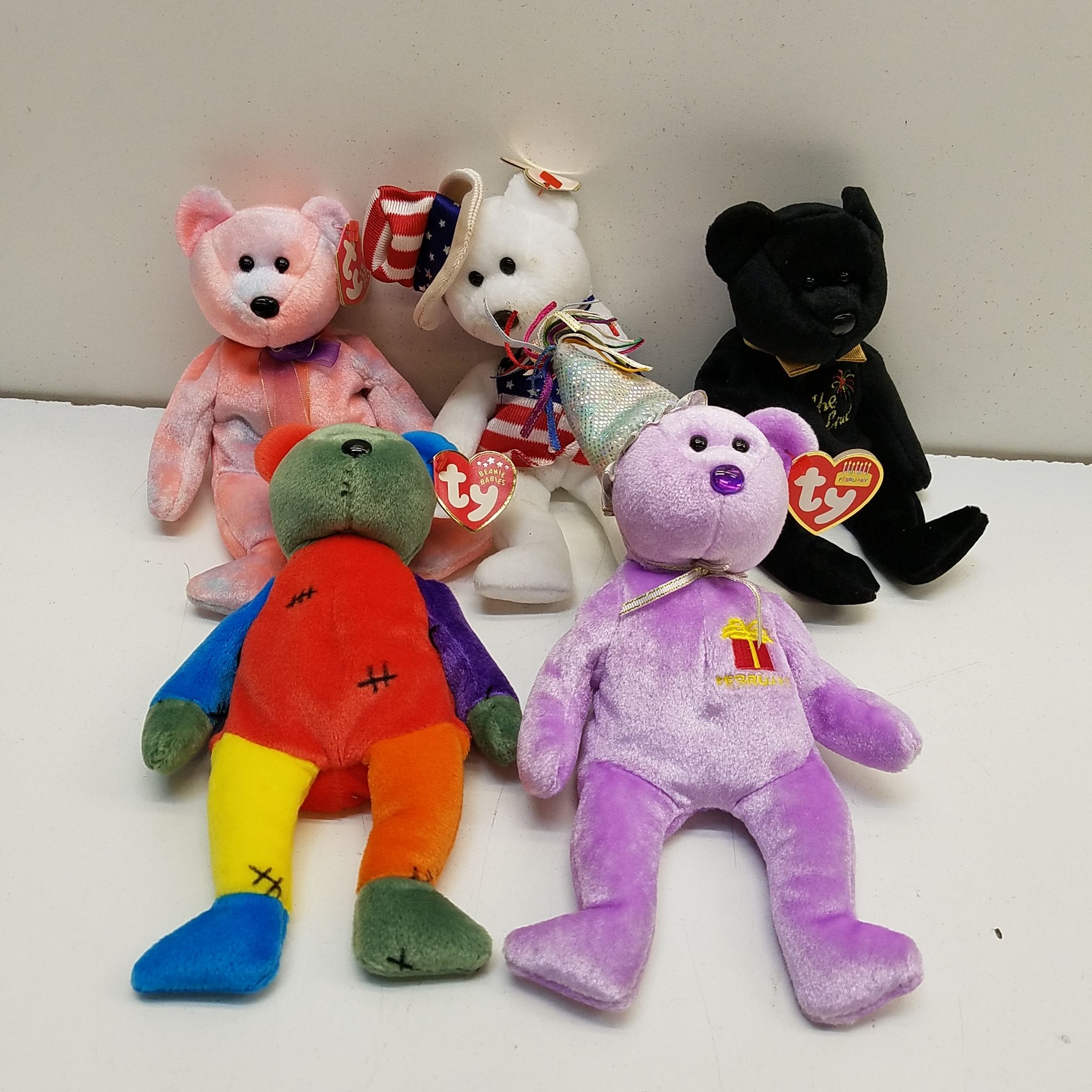 Buy the Ty Beanie Babies Assorted Bundle Lot of 5 | GoodwillFinds