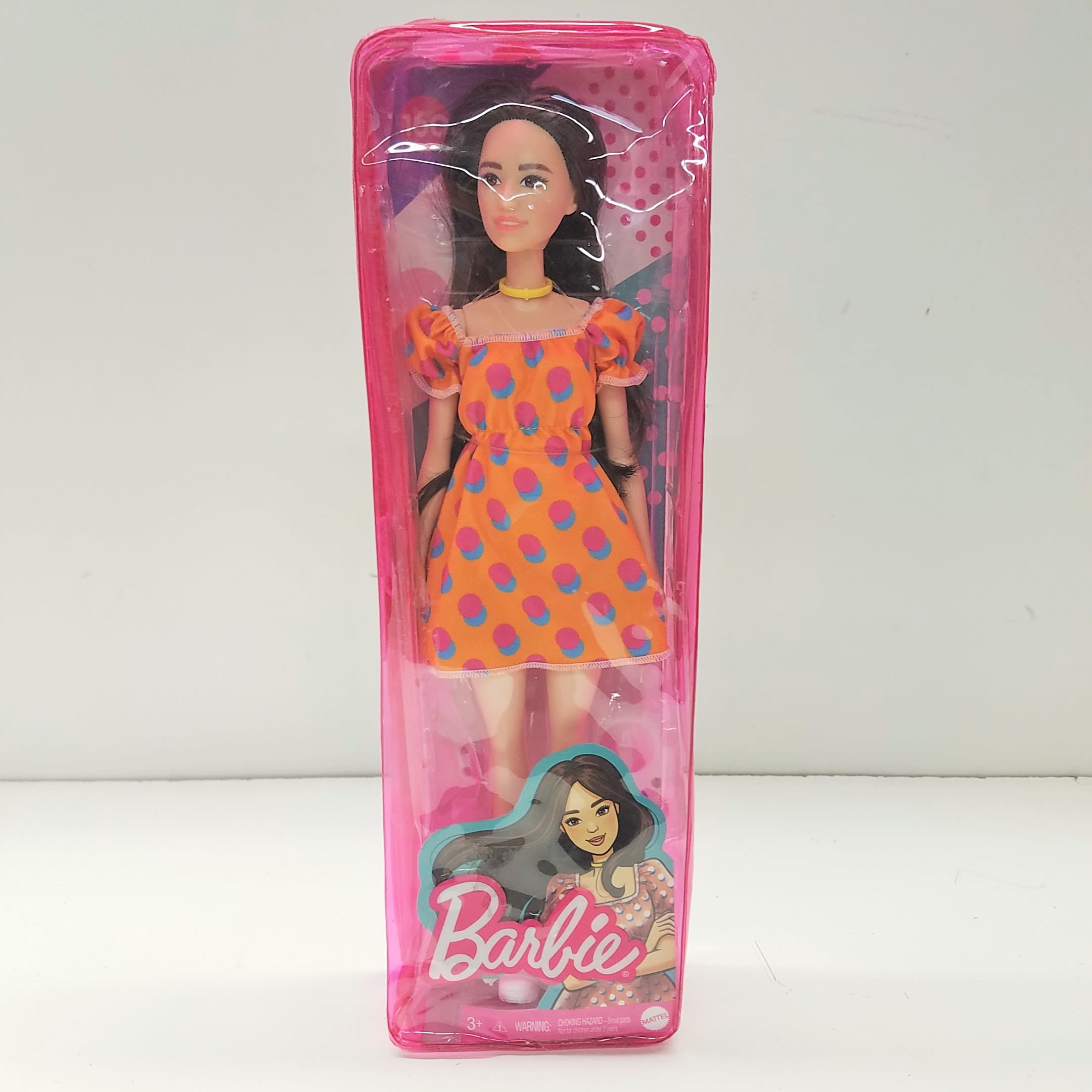 Buy The Mattel-Barbie FASHIONISTAS DOLL #160 (Brunette Hair, Polka Dot ...