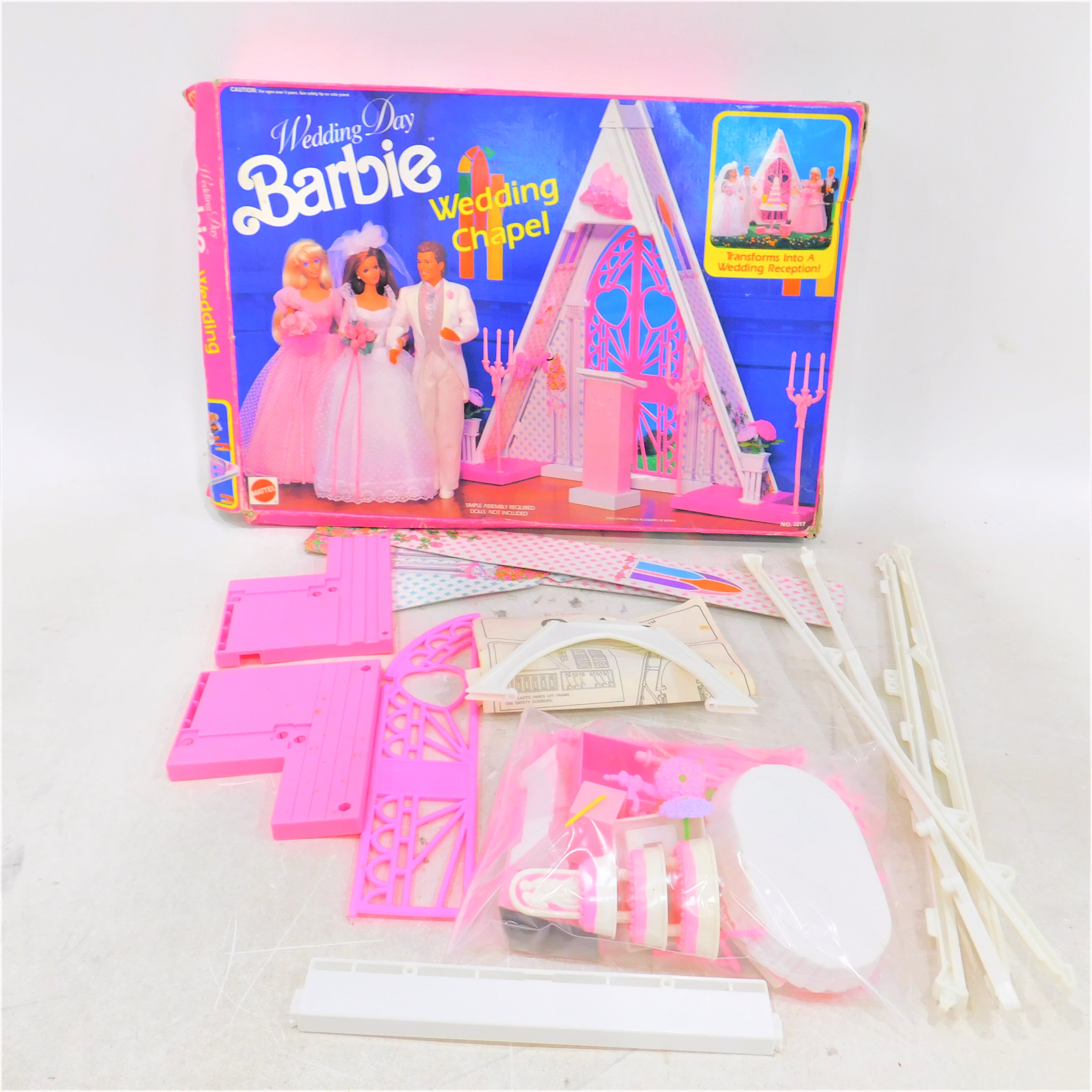 Barbie wedding chapel outlet playset