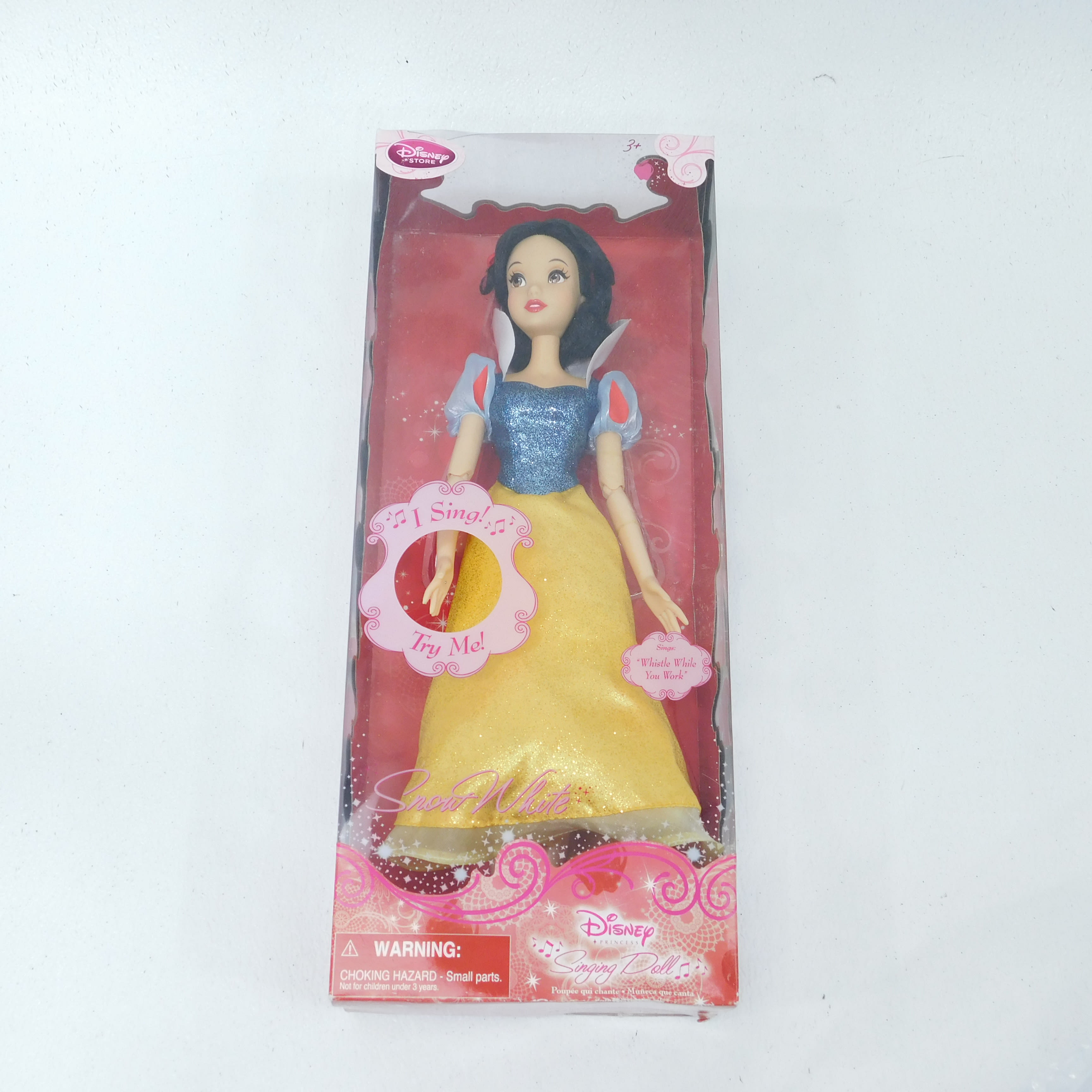 Buy the Disney Store Princess Exclusive Snow White Singing Doll 17in ...