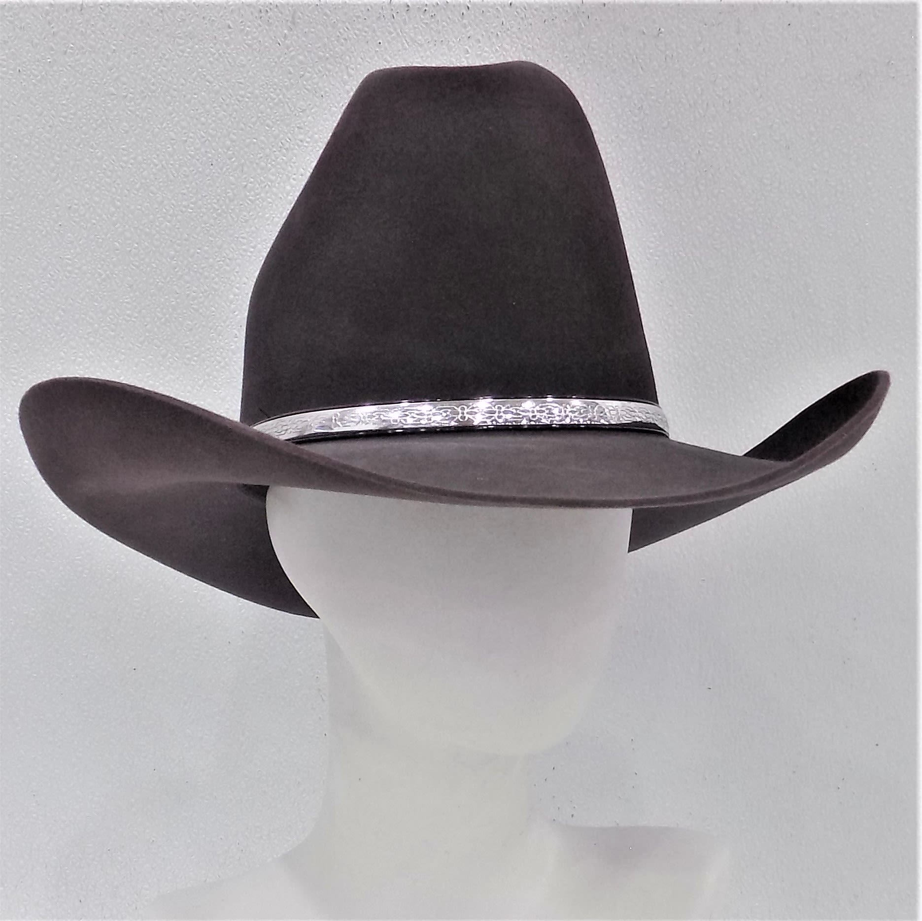 Resistol Quicksilver Granite Gray 4xxxx Beaver Cowboy Hat 7 R Made