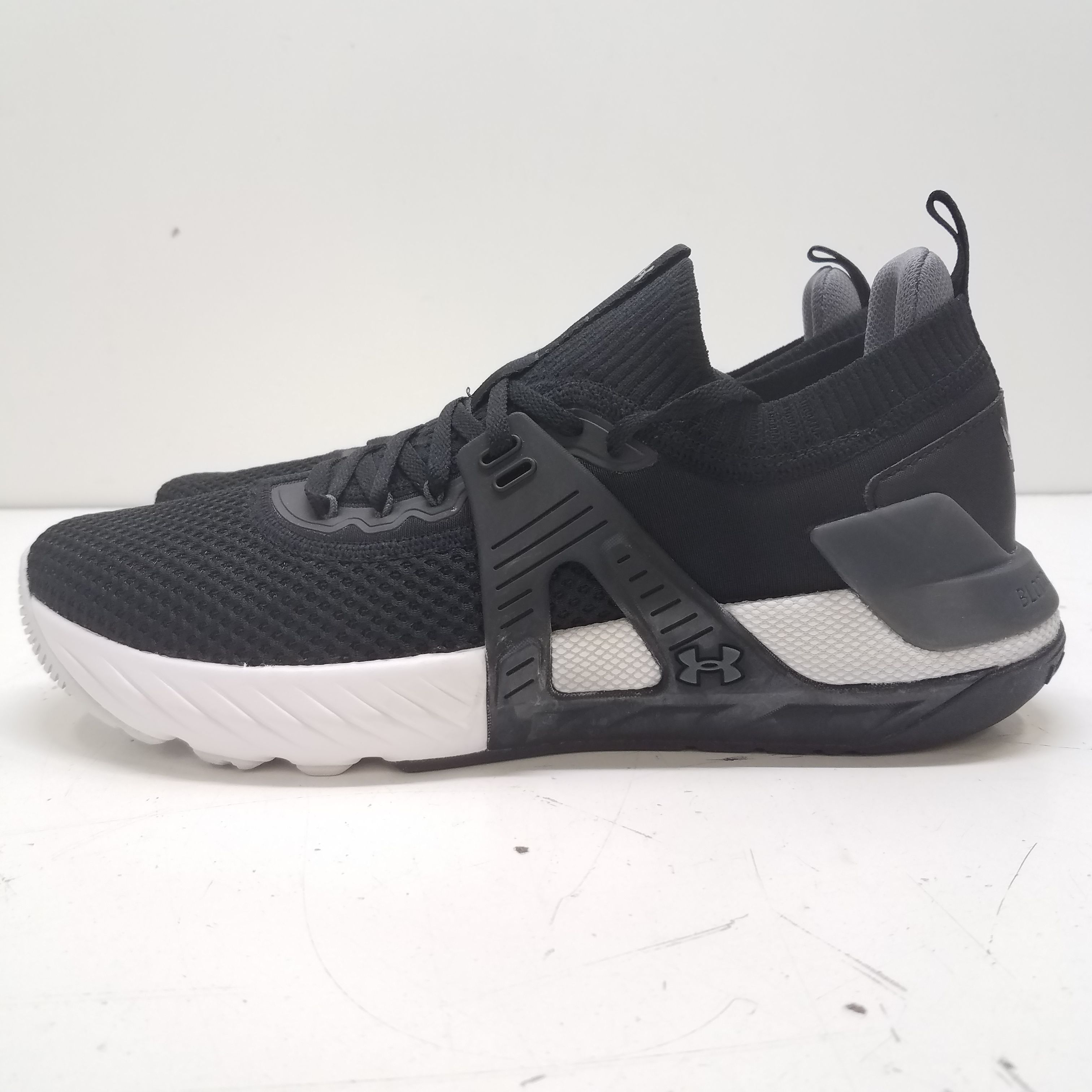 Buy Under Armour 3023695-001 Project Rock 4 Black Sneakers Men's Size 10.5  for USD 69.98 | GoodwillFinds