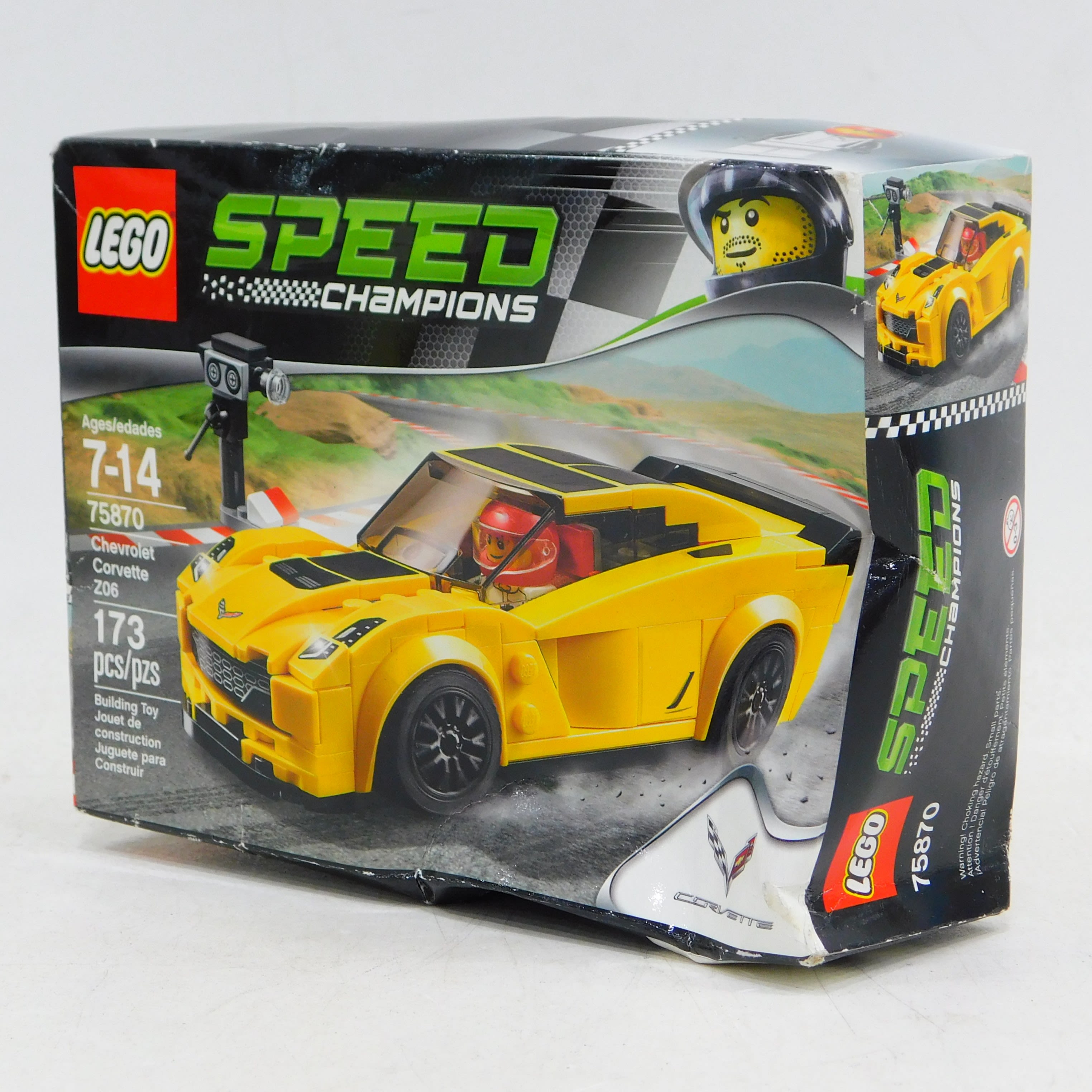 Buy Lego Speed Champion Chevrolet Corvette Z06 75870 Sealed Building Toy Set for USD 74.99 GoodwillFinds