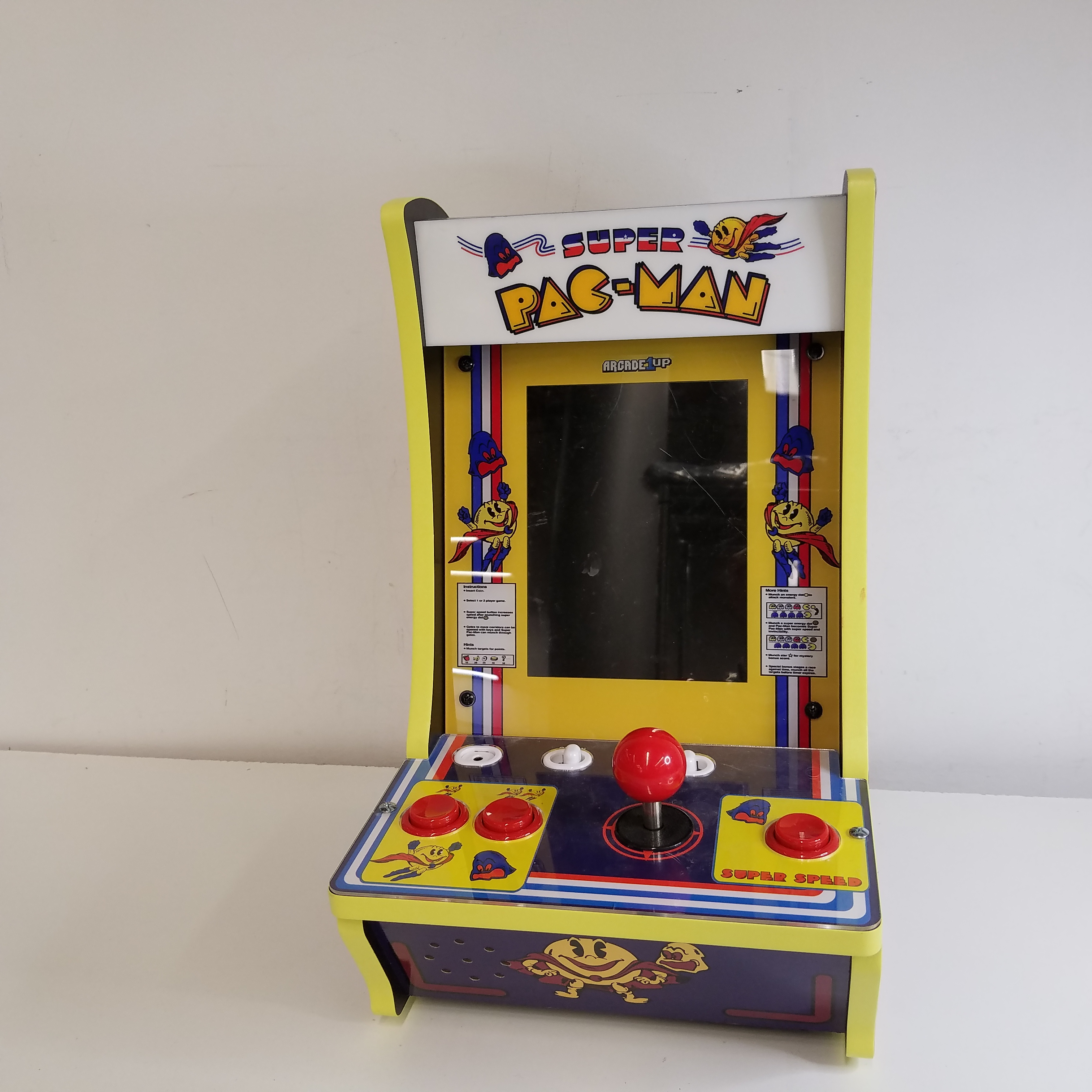 Buy The Arcade1up Super Pac Man Tabletop Arcade Game Machine 