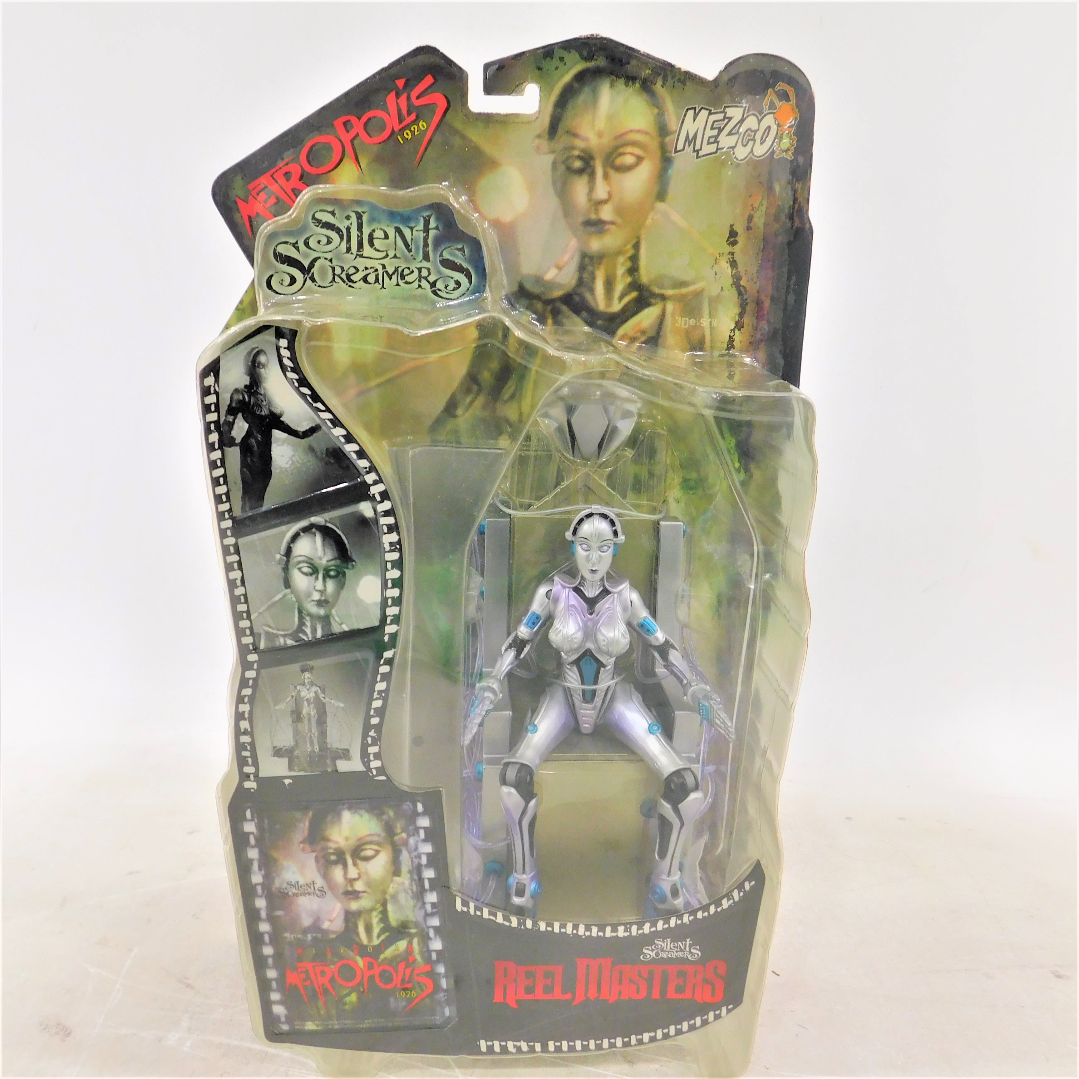 Buy the Sealed 2001 Mezco Silent Screamers Reel Masters Maria Robot ...