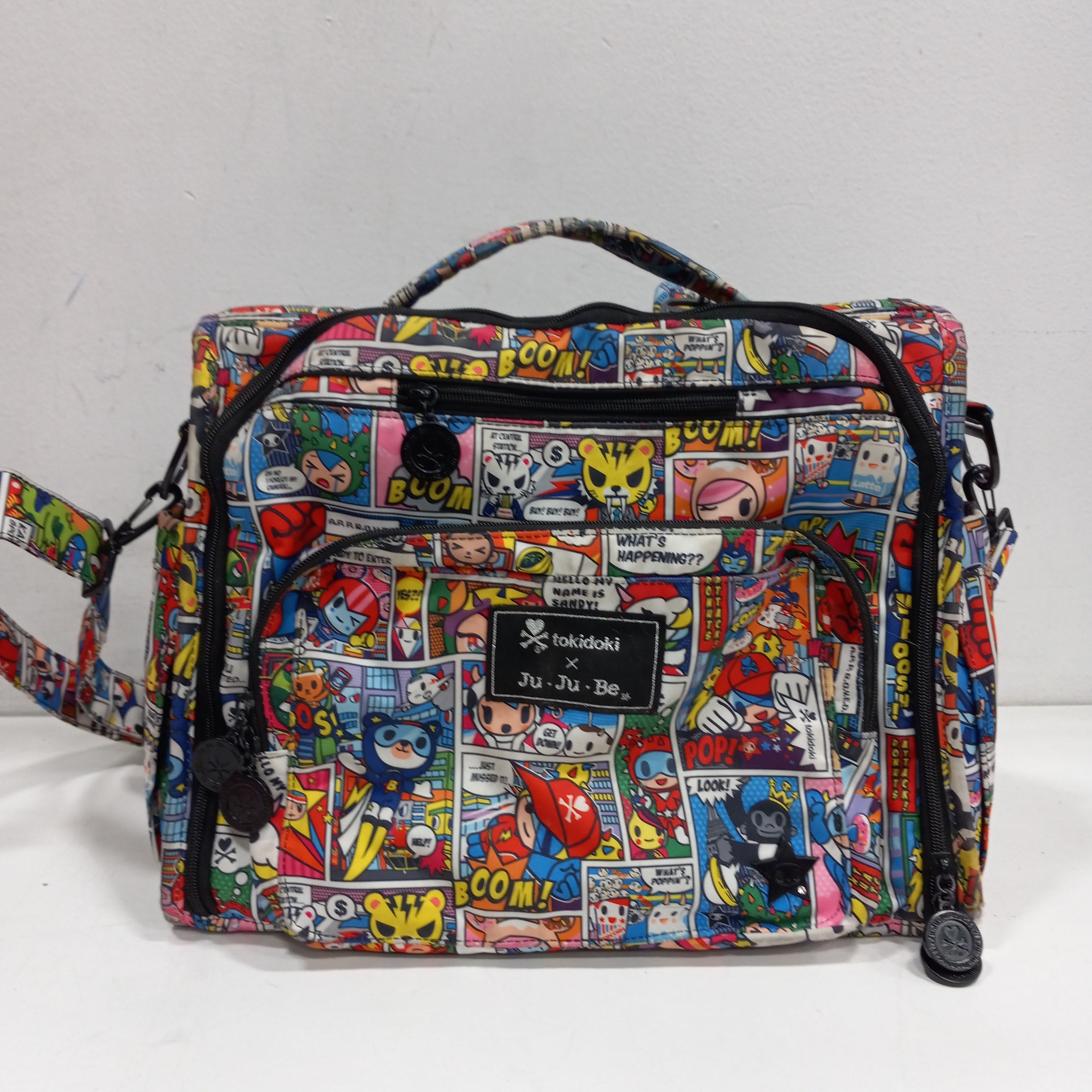 Buy the Tokidoki X JuJuBe Super Toki Diaper Bag GoodwillFinds