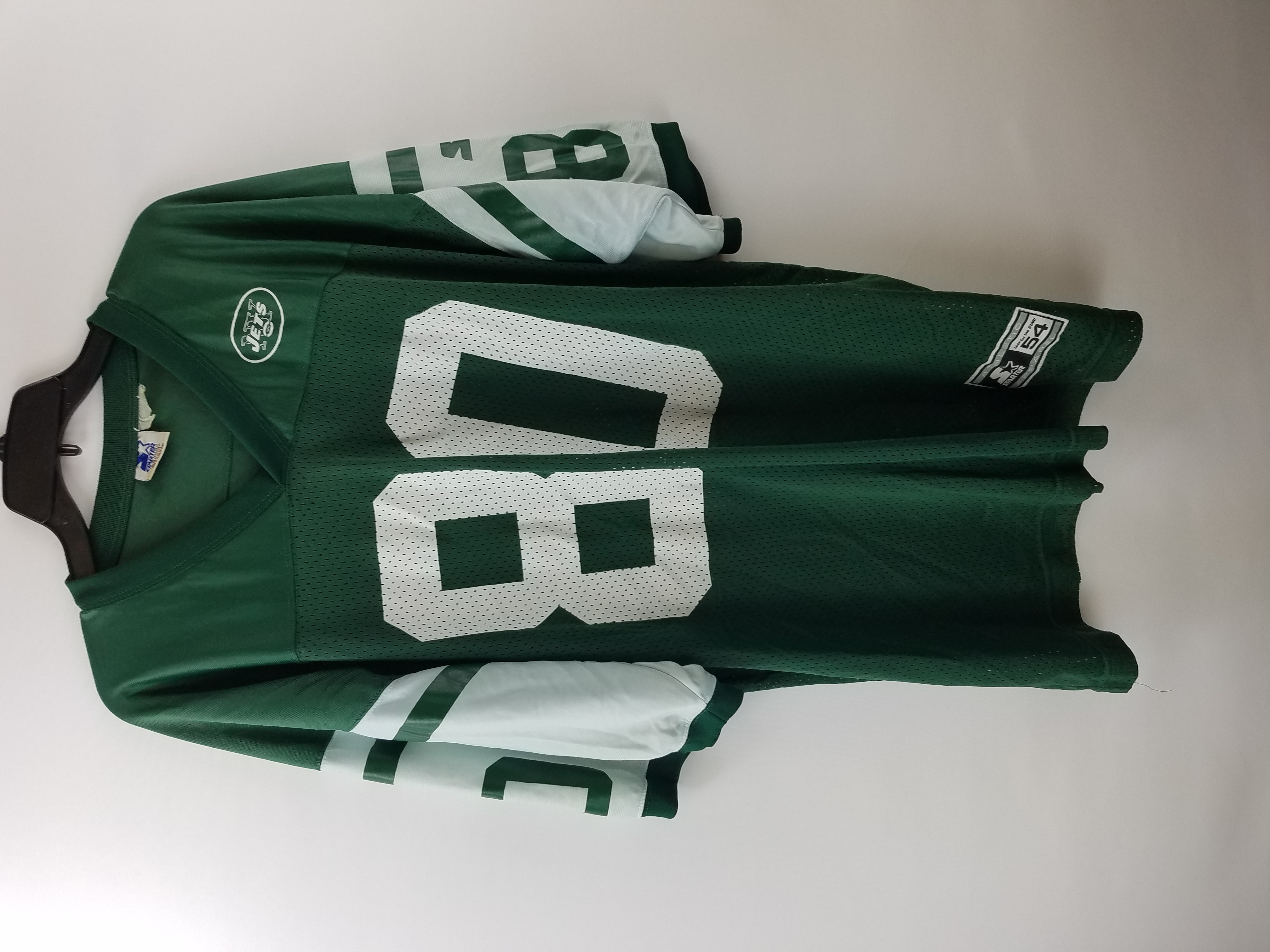 NEIL O'DONNELL NEW YORK JETS VINTAGE 1990'S CHAMPION JERSEY ADULT 48