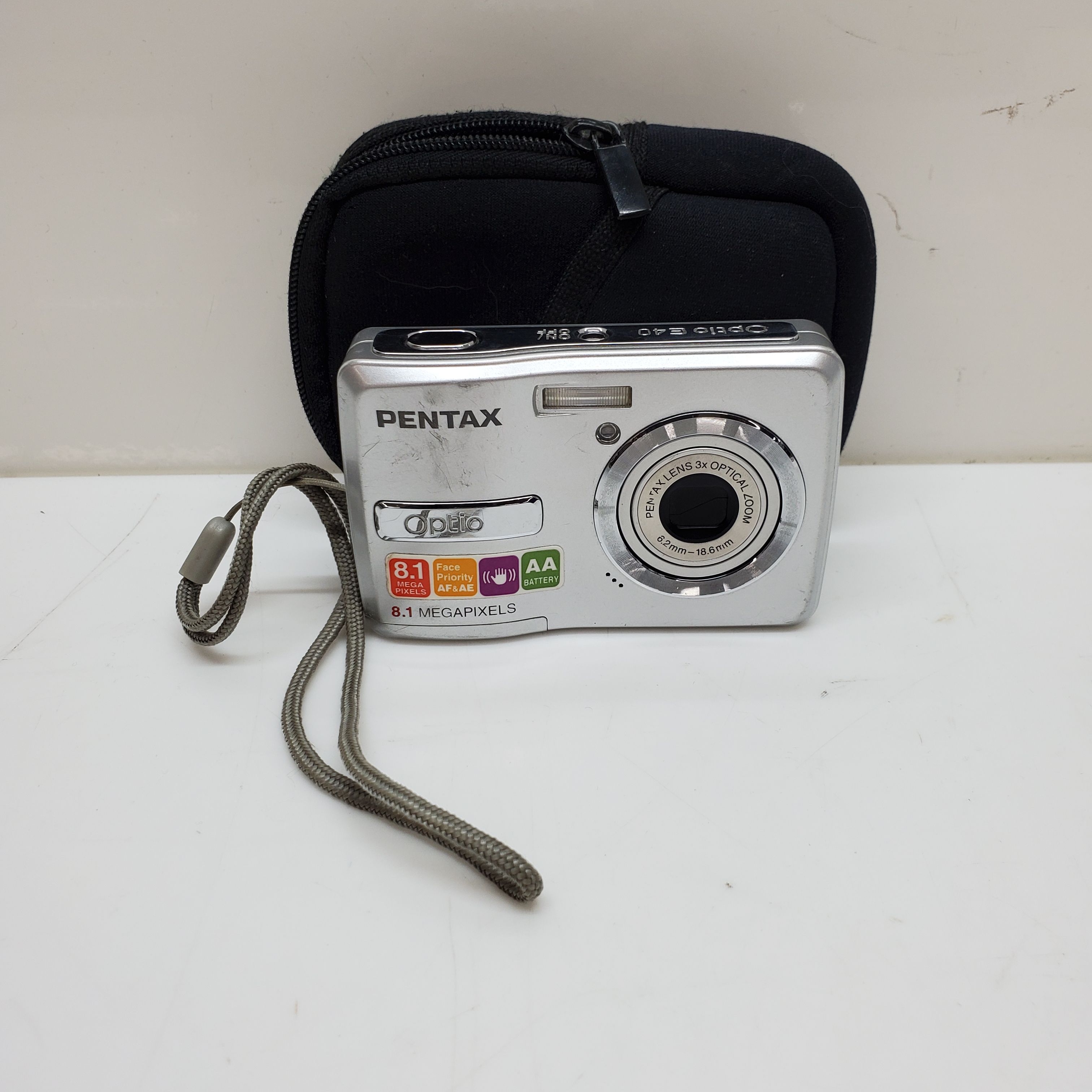 Buy the UNTESTED PENTAX Pentax Optio E40 8.1MP Digital