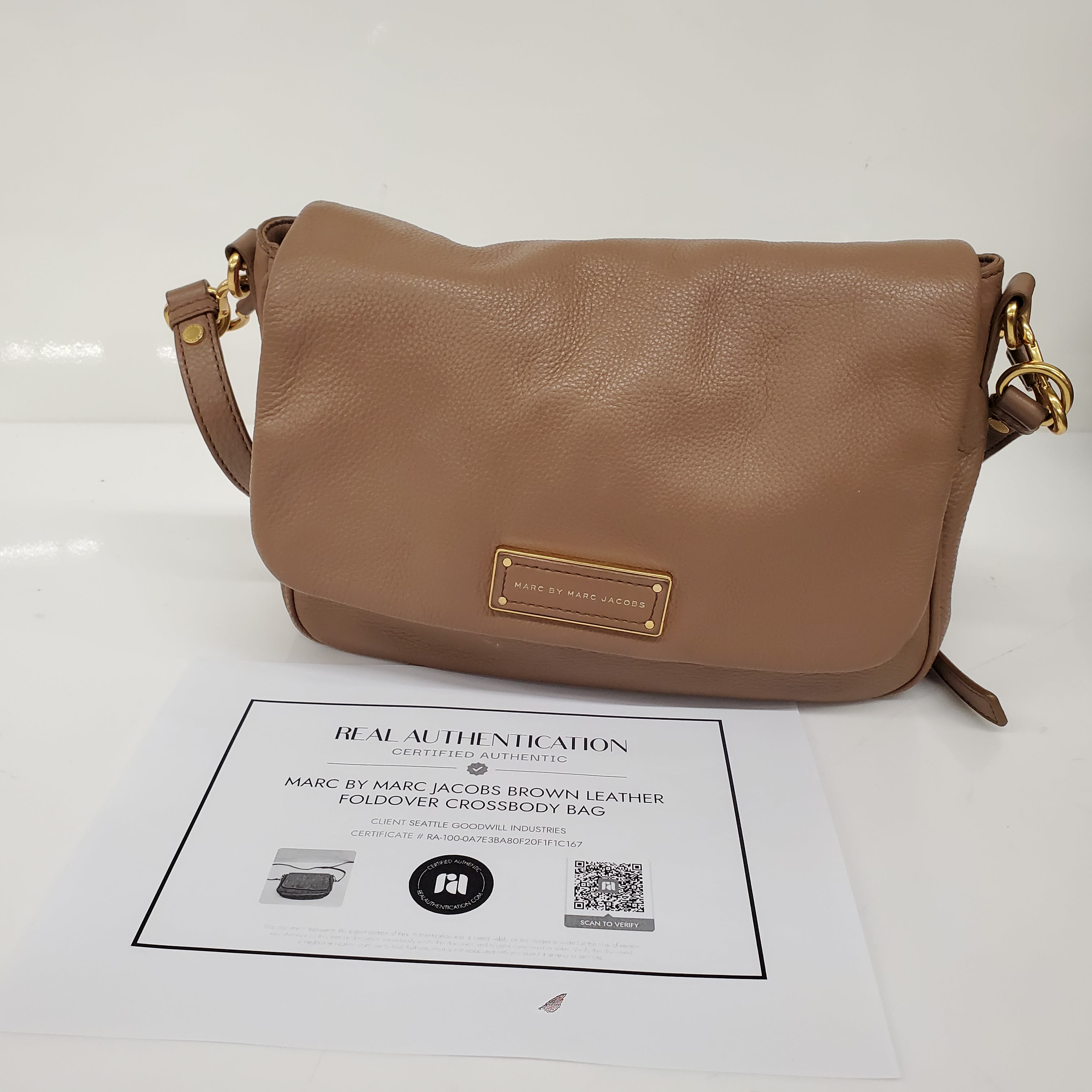 MARC JACOBS: crossbody bags for women - Brown