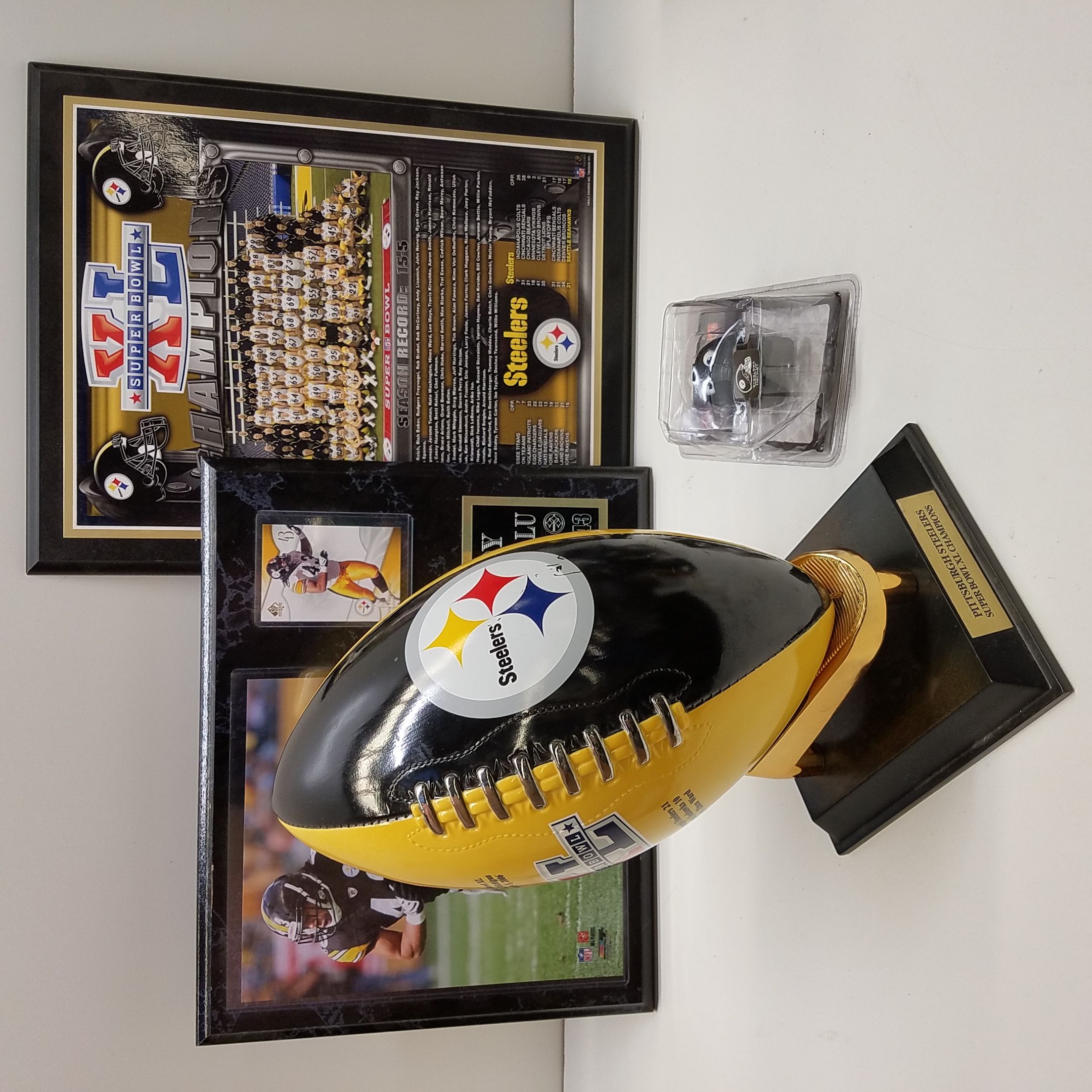 Ben Roethlisberger Official Retirement Art Football - Big Time Bats